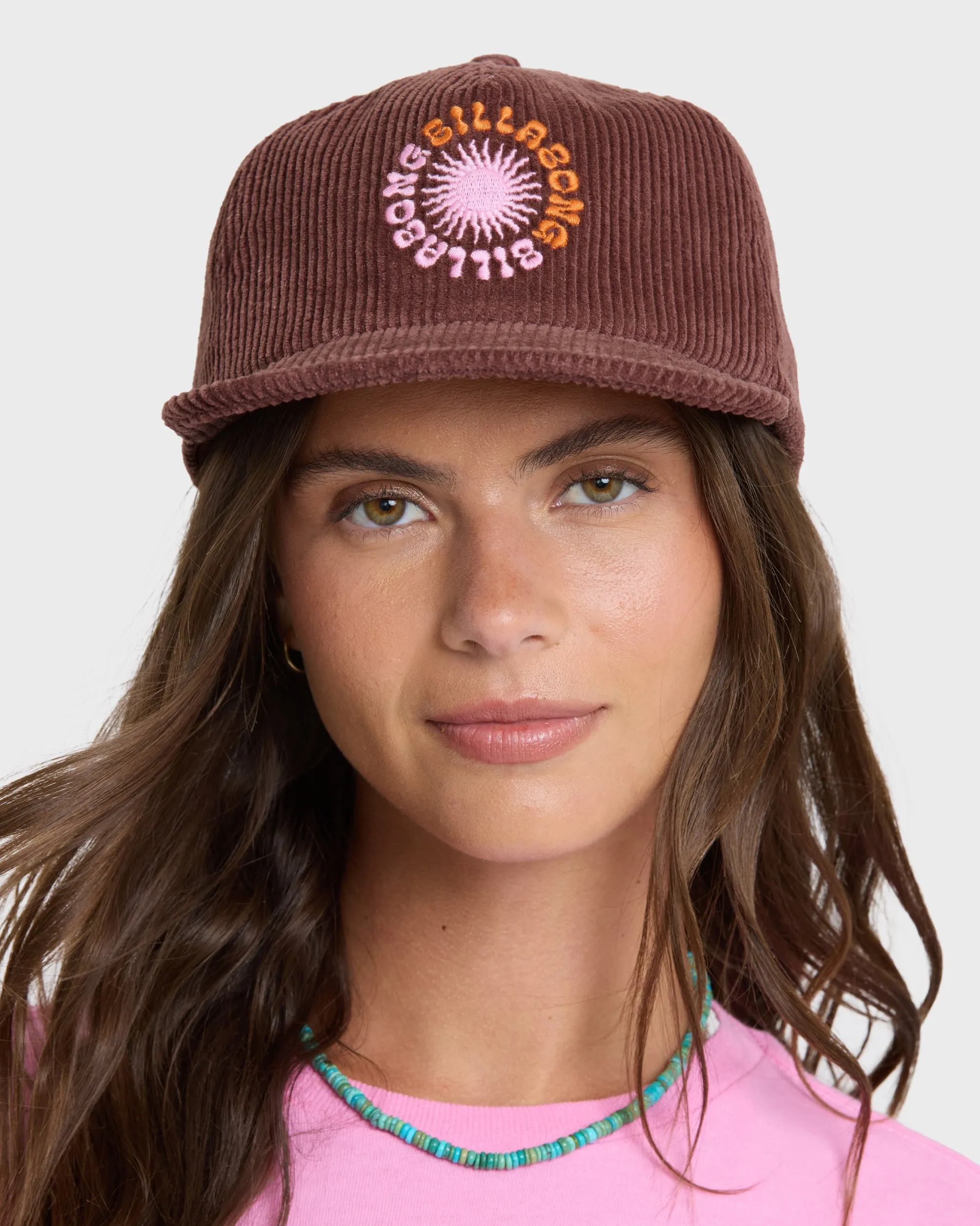 Grandpa Corduroy Snapback Hat - Espresso sold by Billabong