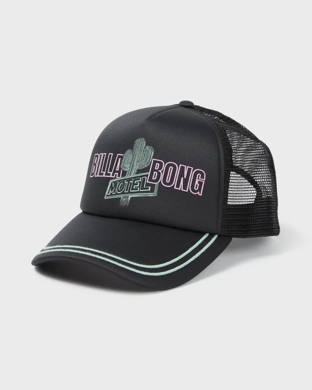 Grandpa Trucker Hat - Black Sands made by Billabong