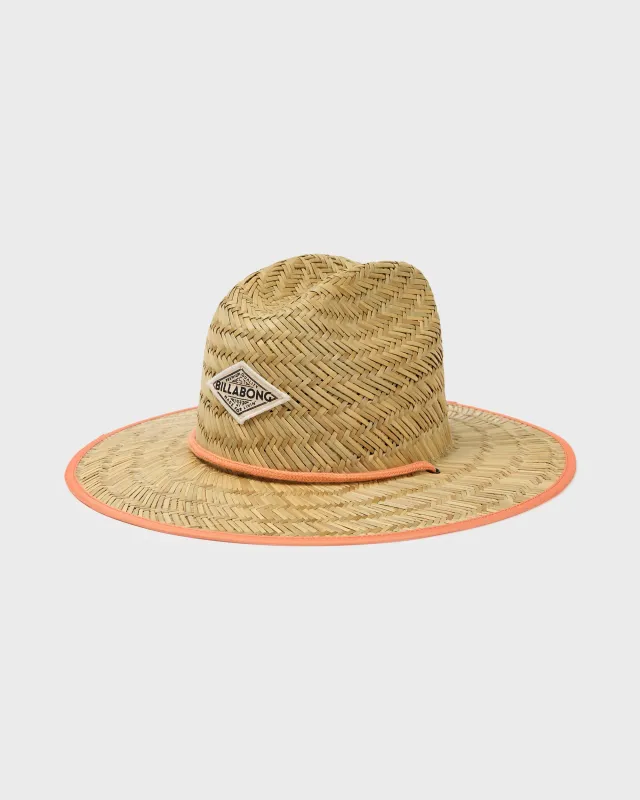 Tipton Straw Hat - Deep Lagoon made by Billabong