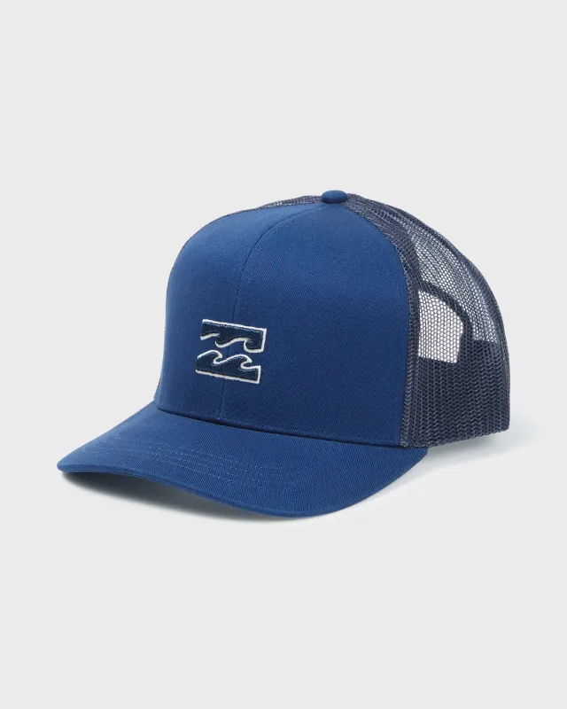 All Day Trucker Hat - Dark Denim made by Billabong