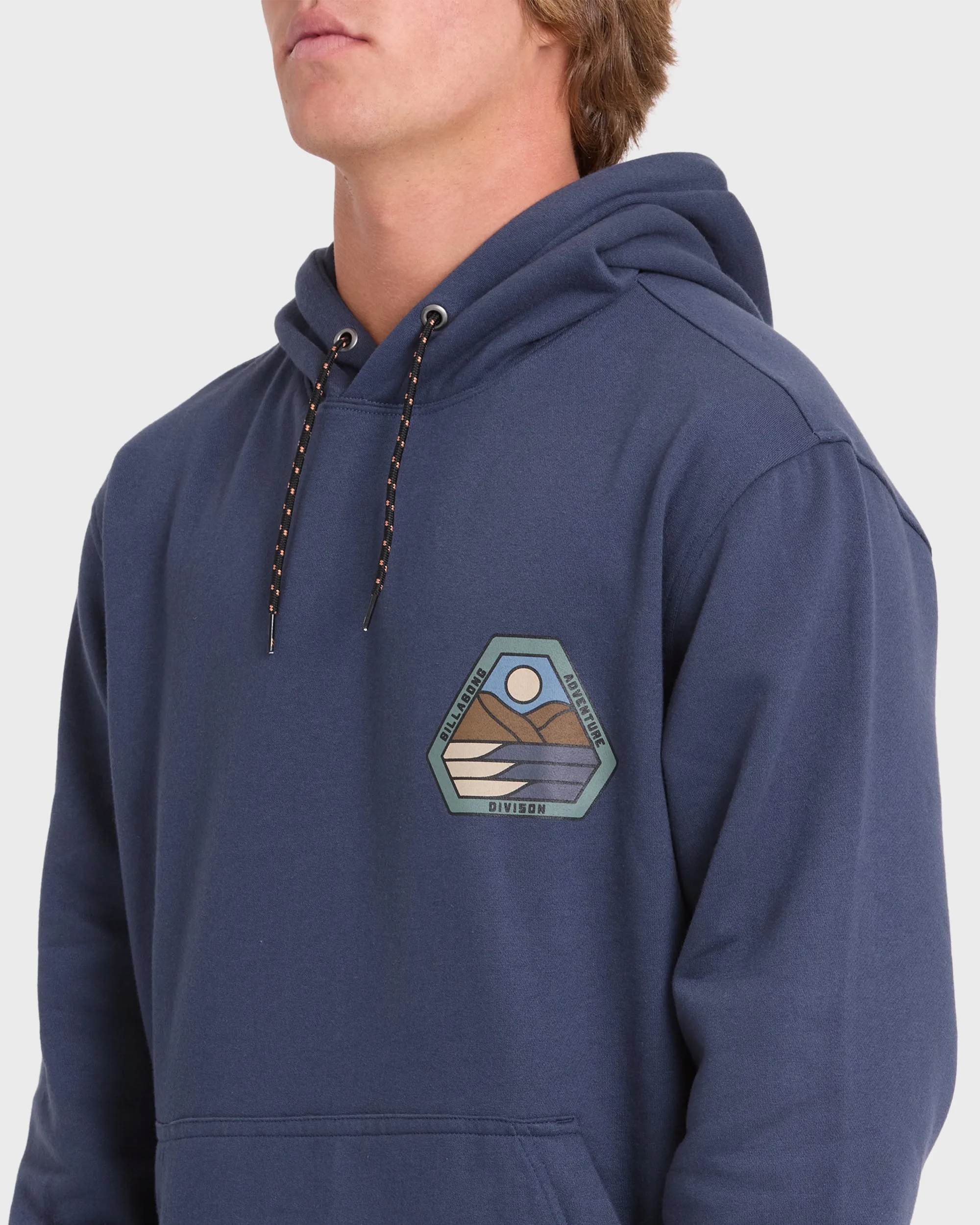 A/Div Compass Pullover Hoodie - Blue Graphite sold by Billabong product image thumbnail 5