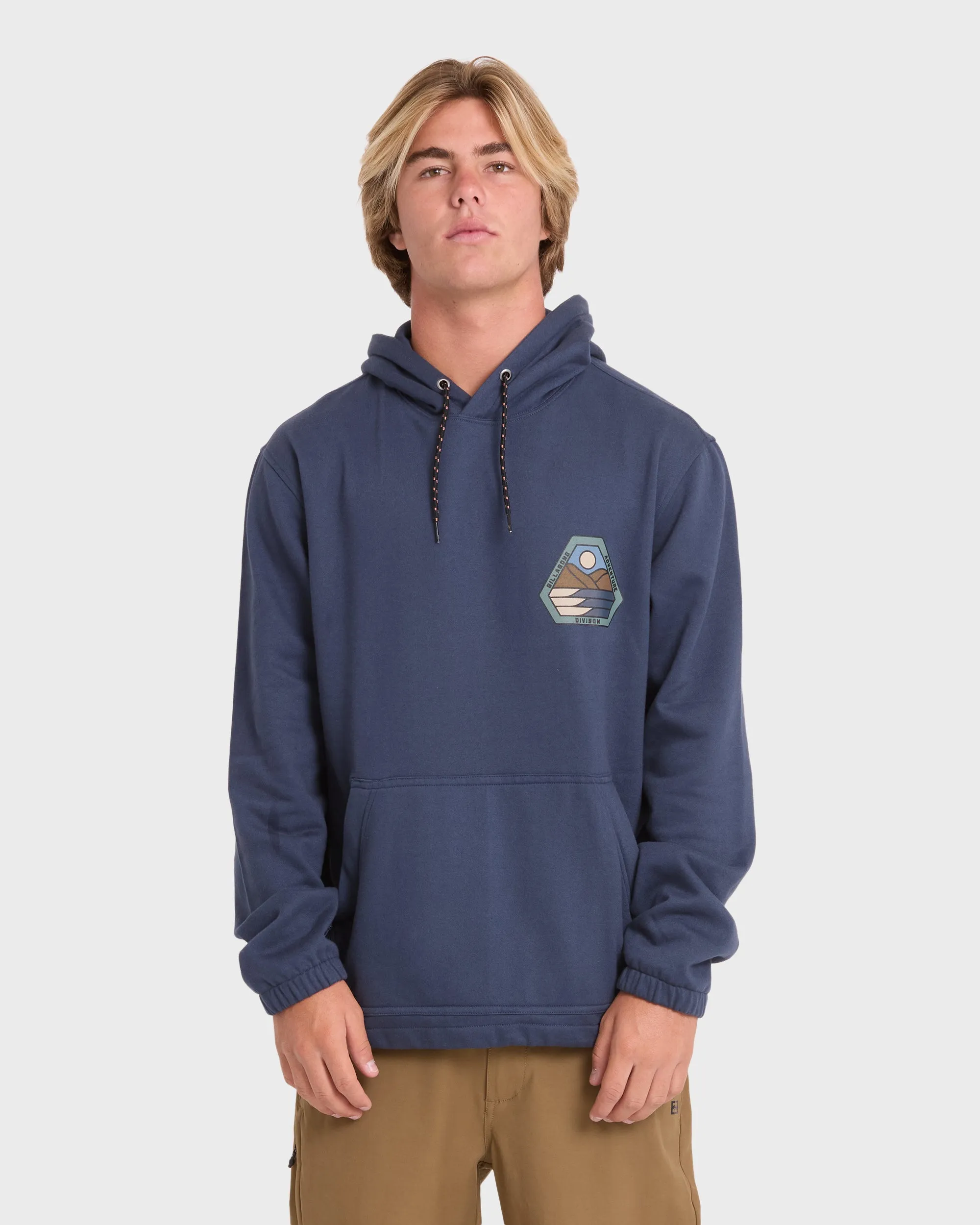 A/Div Compass Pullover Hoodie - Blue Graphite sold by Billabong product image thumbnail 2