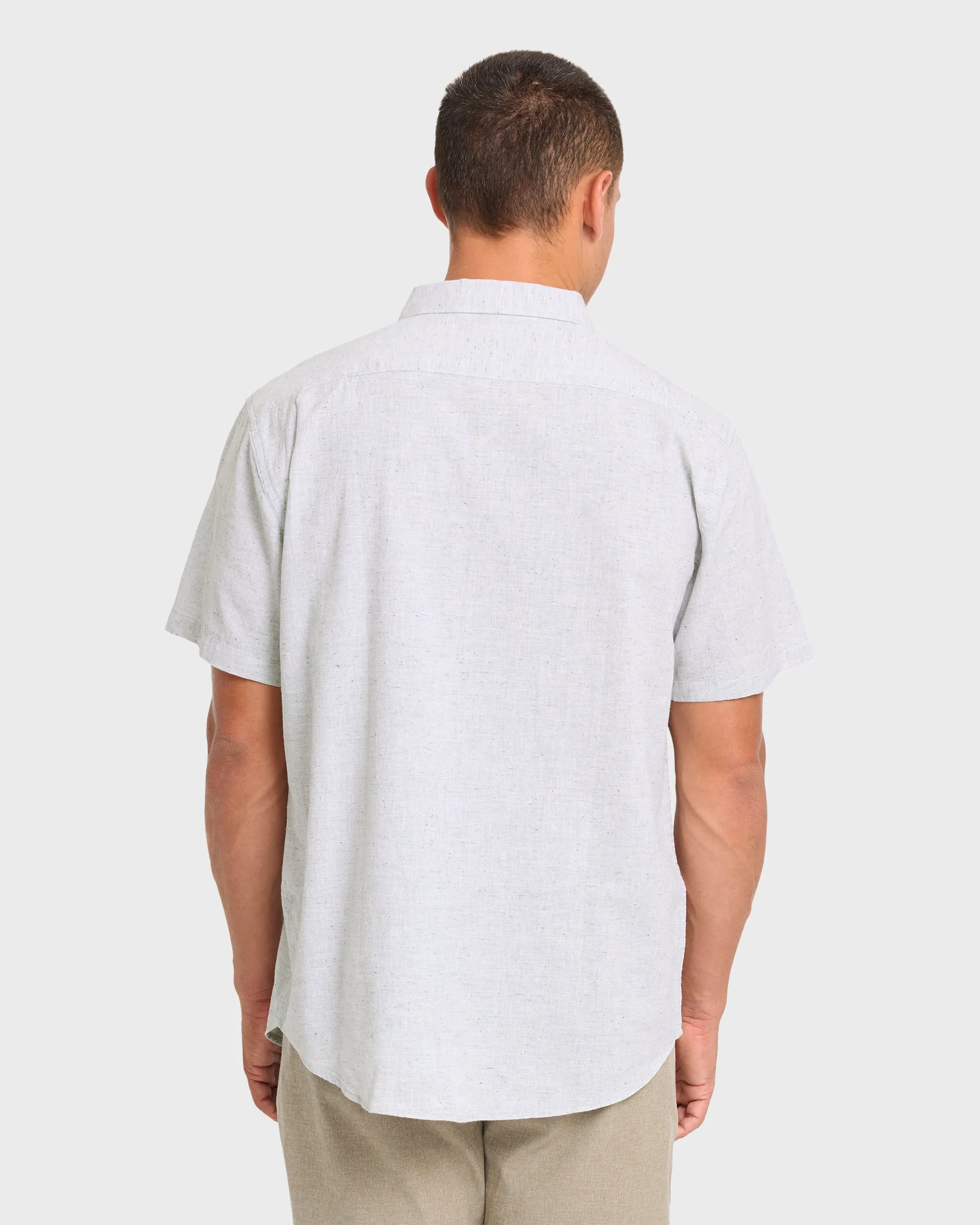All Day Short Sleeve Woven Shirt - Alloy sold by Billabong product image thumbnail 2
