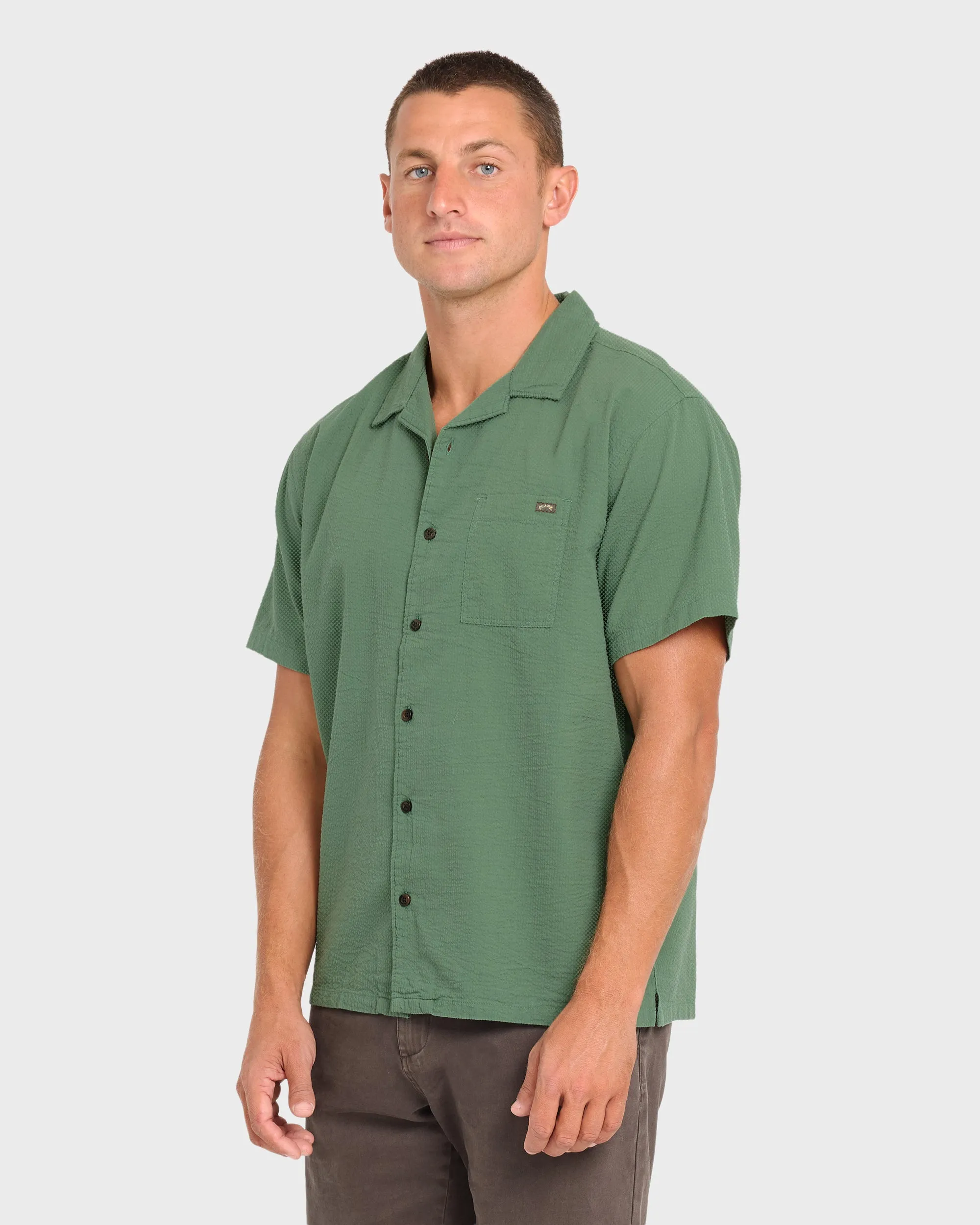 Victoria Vacay Short Sleeve Woven Shirt - Sea Spray sold by Billabong product image thumbnail 4