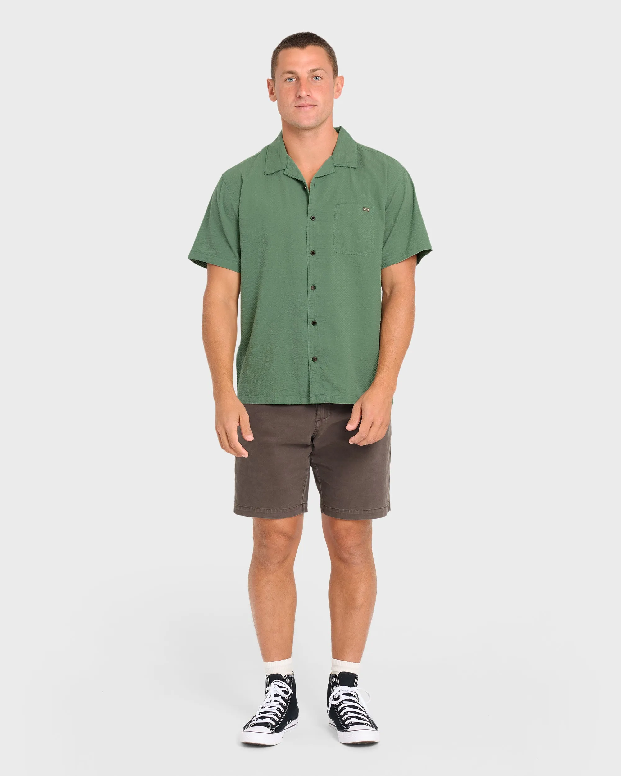 Victoria Vacay Short Sleeve Woven Shirt - Sea Spray sold by Billabong product image thumbnail 3