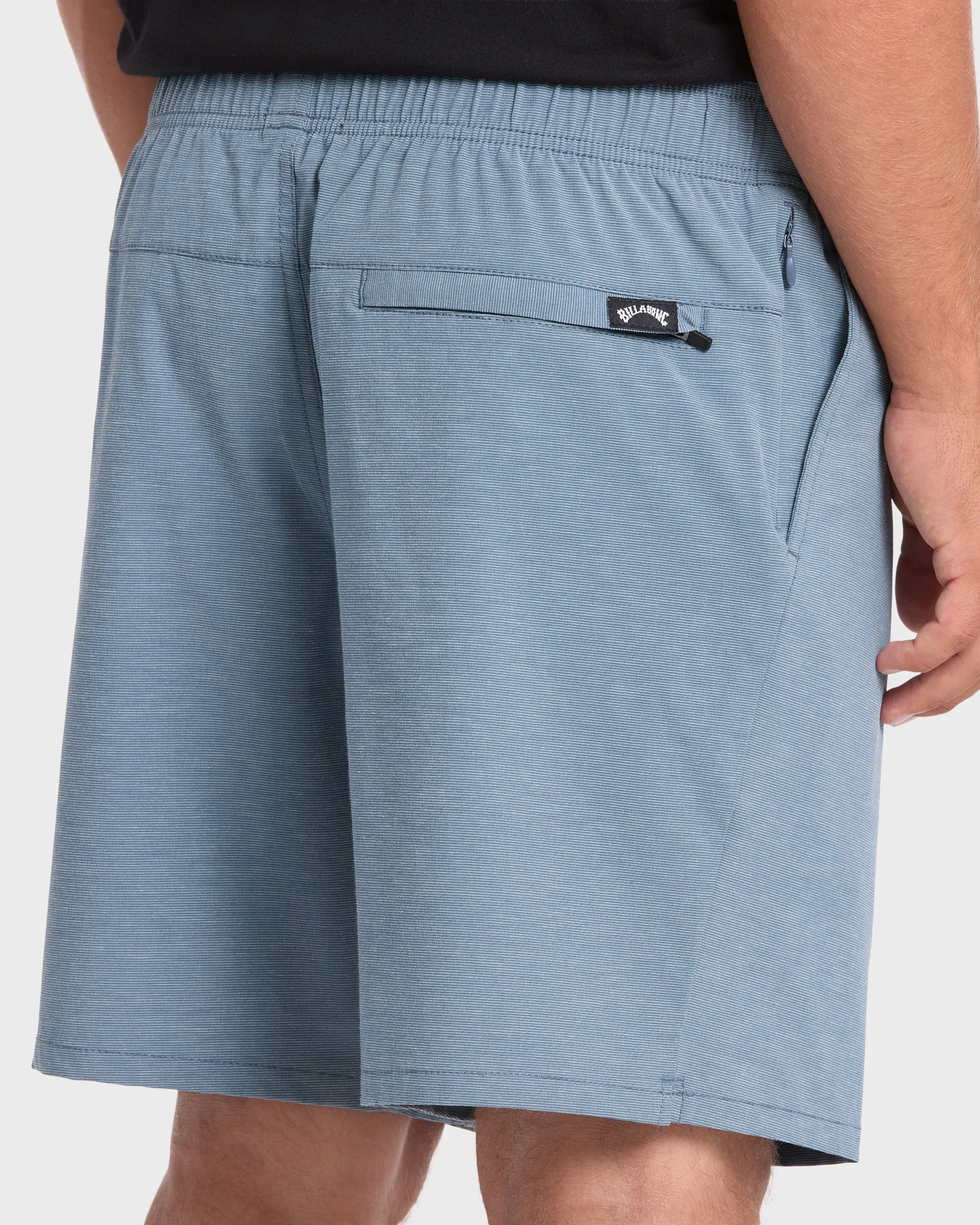 Crossfire Elastic Wave Washed 18" Amphibian Hybrid Shorts - China Blue sold by Billabong product image thumbnail 5