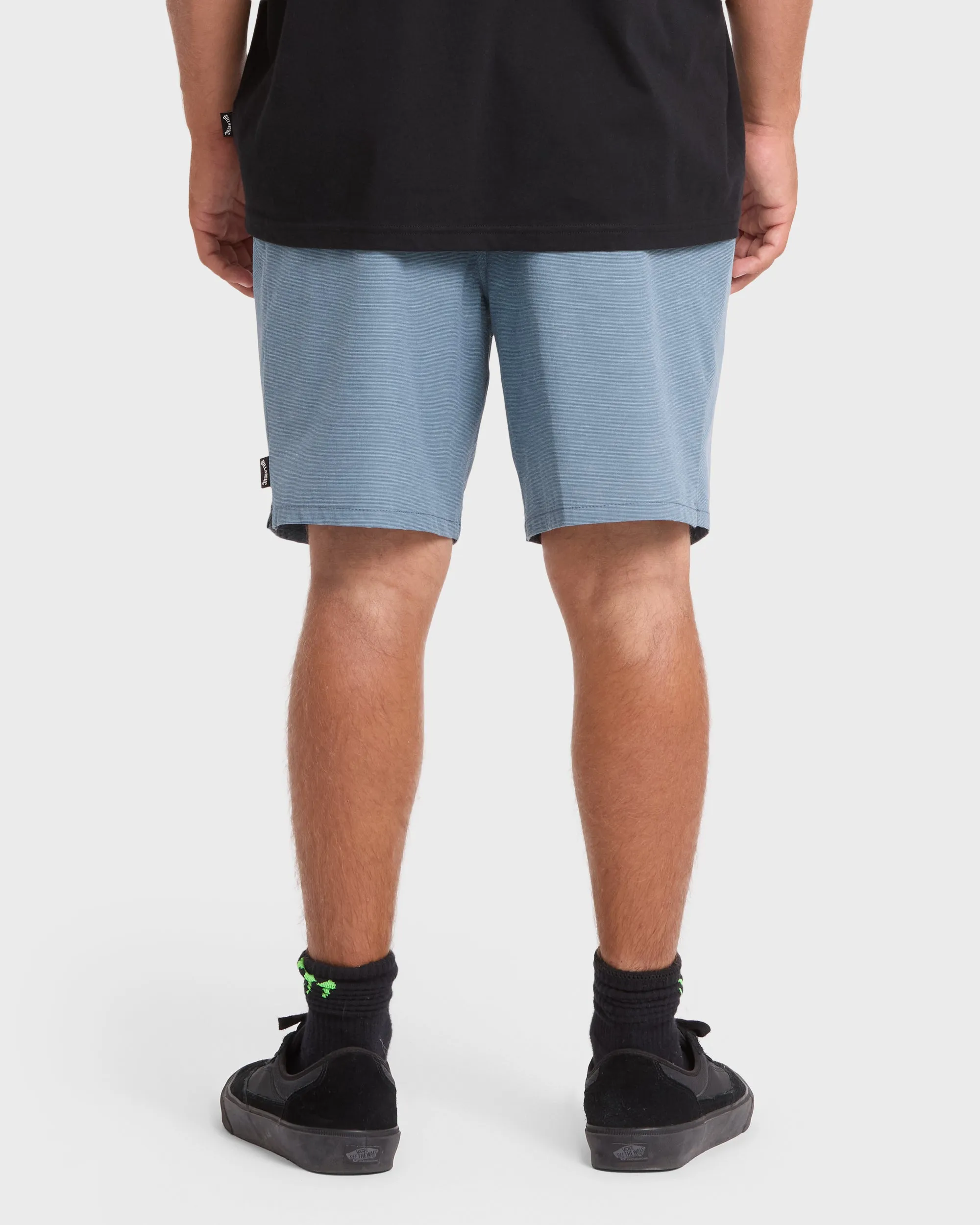 Crossfire Elastic Wave Washed 18" Amphibian Hybrid Shorts - China Blue sold by Billabong product image thumbnail 2