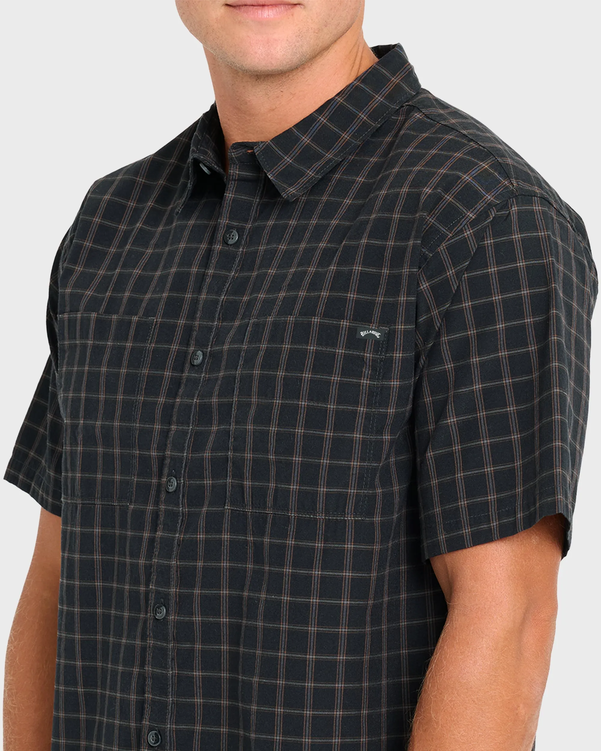 Vista Short Sleeve Woven Shirt - Phantom sold by Billabong product image thumbnail 5