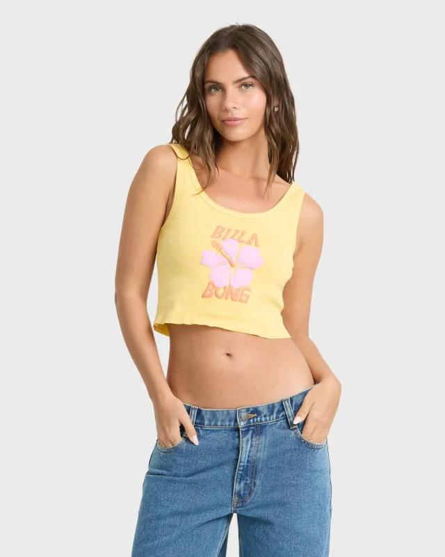 Aloha On Vacation Tank Top - Sundress made by Billabong