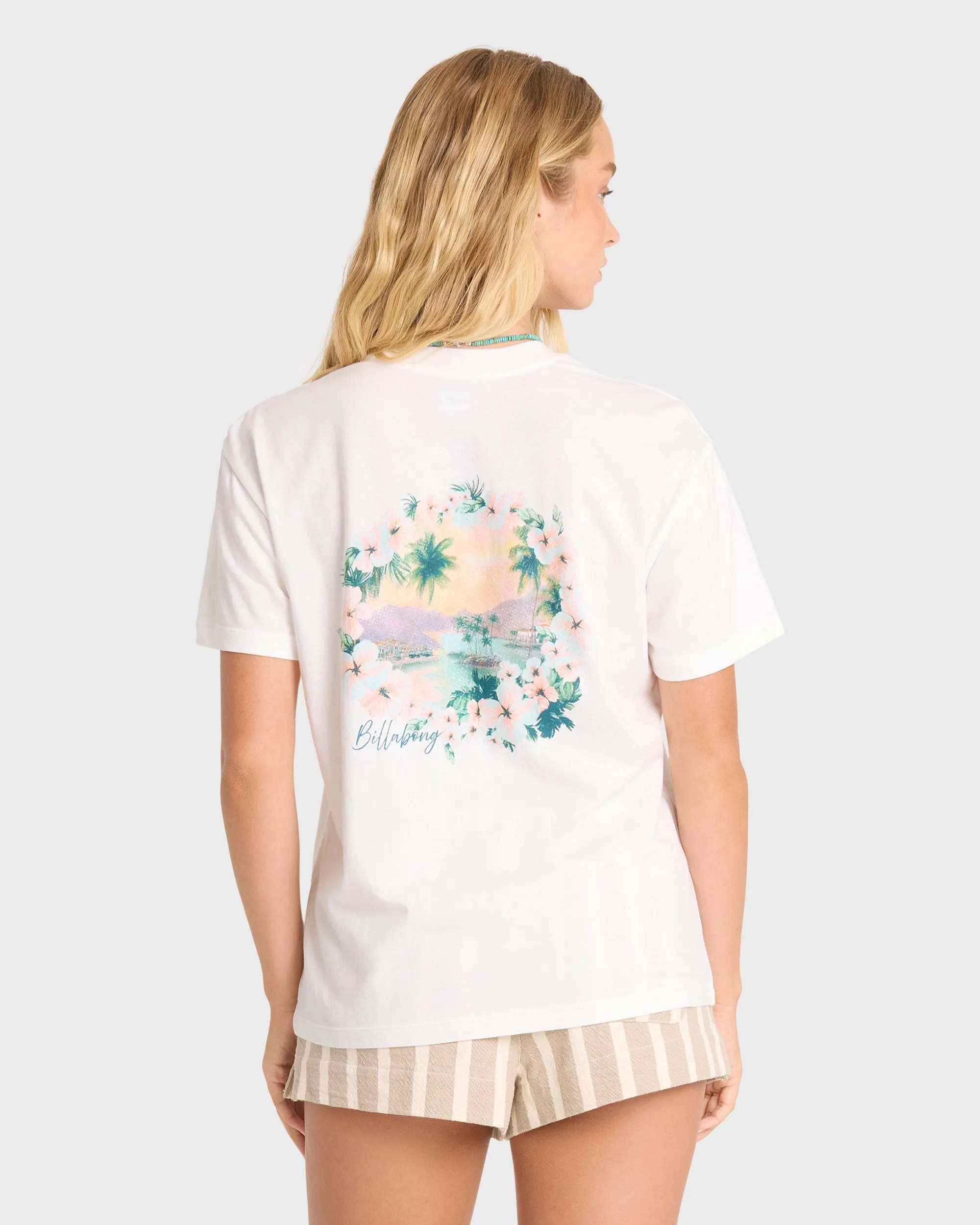 Catching Waves Short Sleeve Jersey T-Shirt - Salt Crystal sold by Billabong product image thumbnail 2