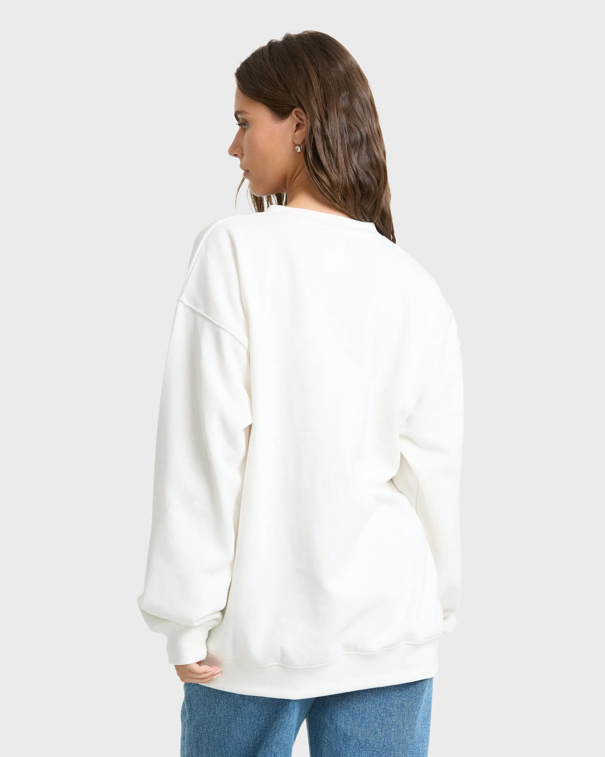 Seaside Panorama Crewneck Sweatshirt - Salt Crystal sold by Billabong product image thumbnail 2