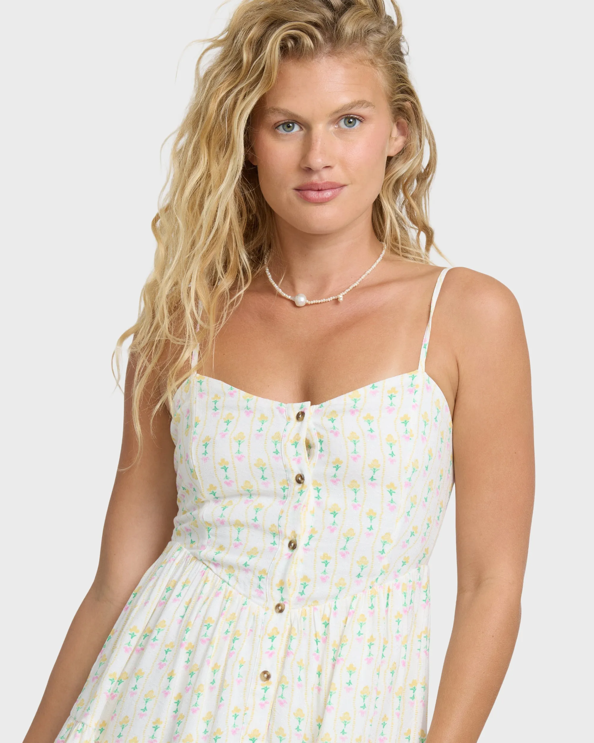 Prairie Days Mini Dress - Salt Crystal sold by Billabong product image thumbnail 5