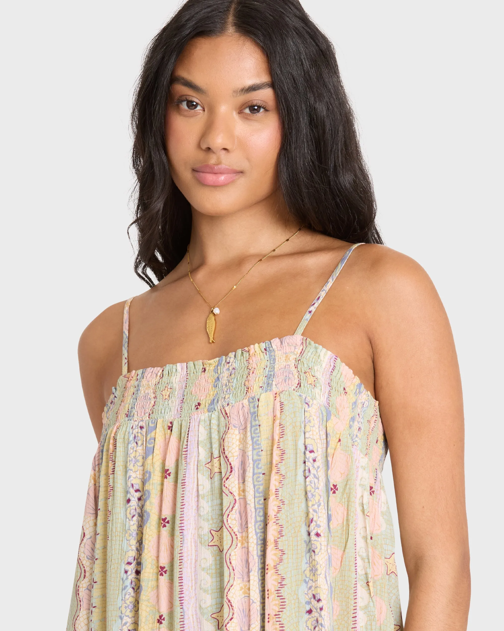 Dream Of Me Mini Dress - Smoke Green sold by Billabong product image thumbnail 5