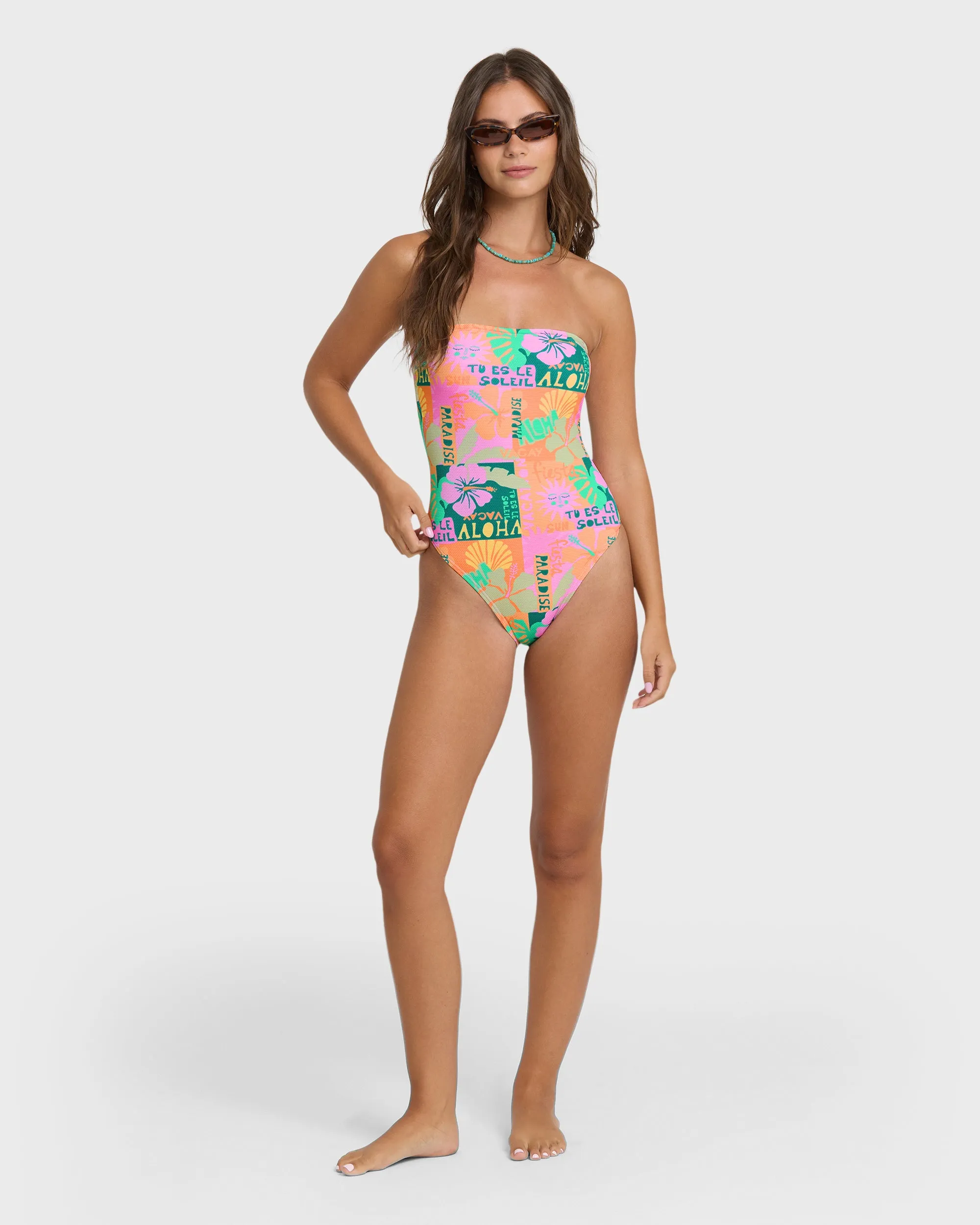 Sunscape Tully Hawaii Swimsuit - Deep Lagoon sold by Billabong product image thumbnail 3