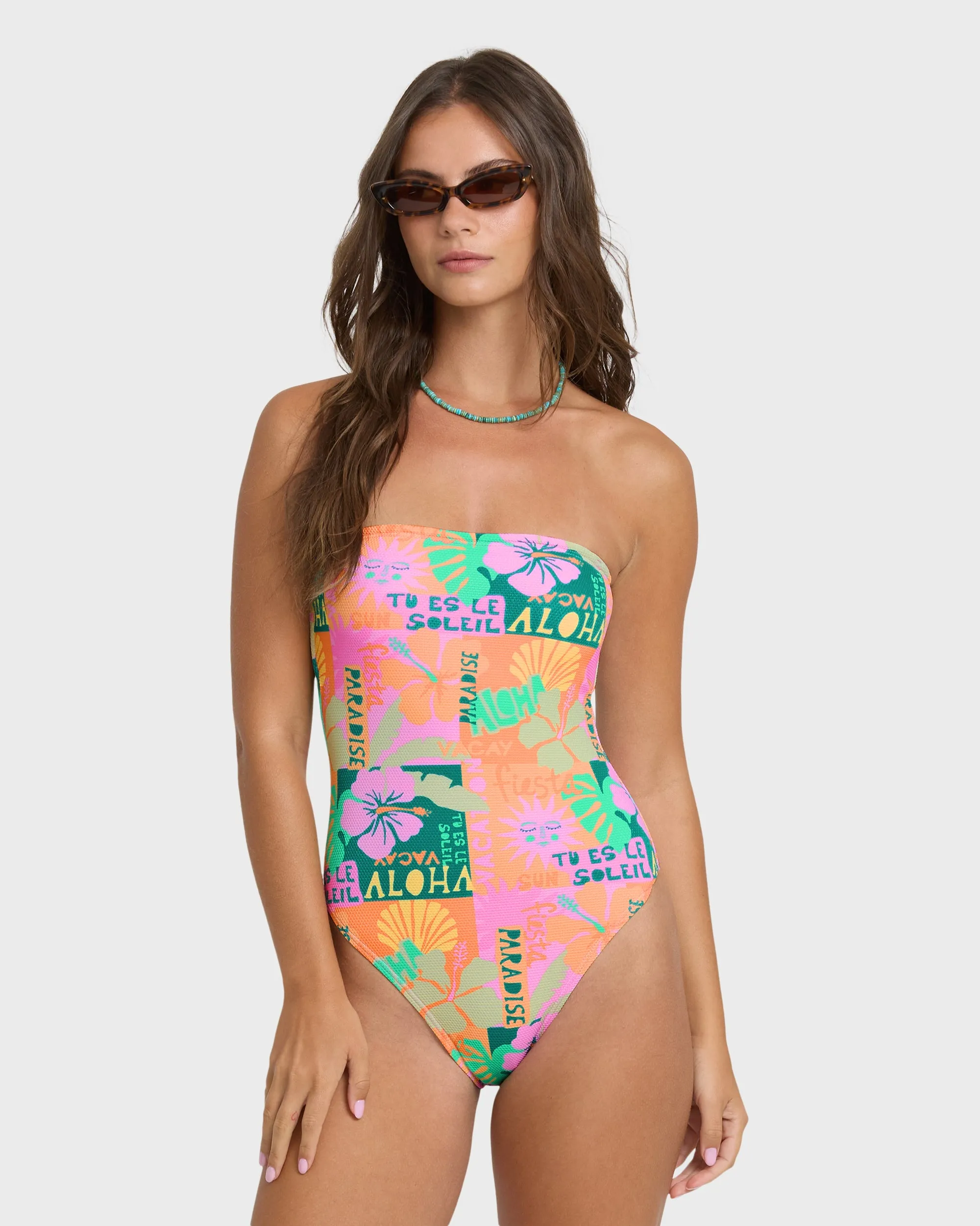 Sunscape Tully Hawaii Swimsuit - Deep Lagoon sold by Billabong