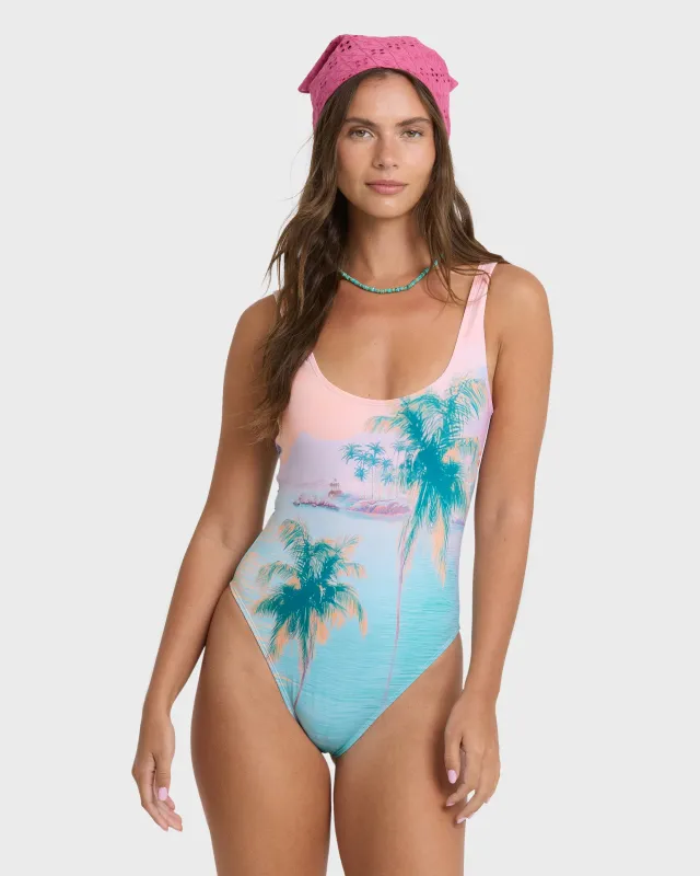 Palm Bay Fiji One Piece Swimsuit - Waterfall made by Billabong