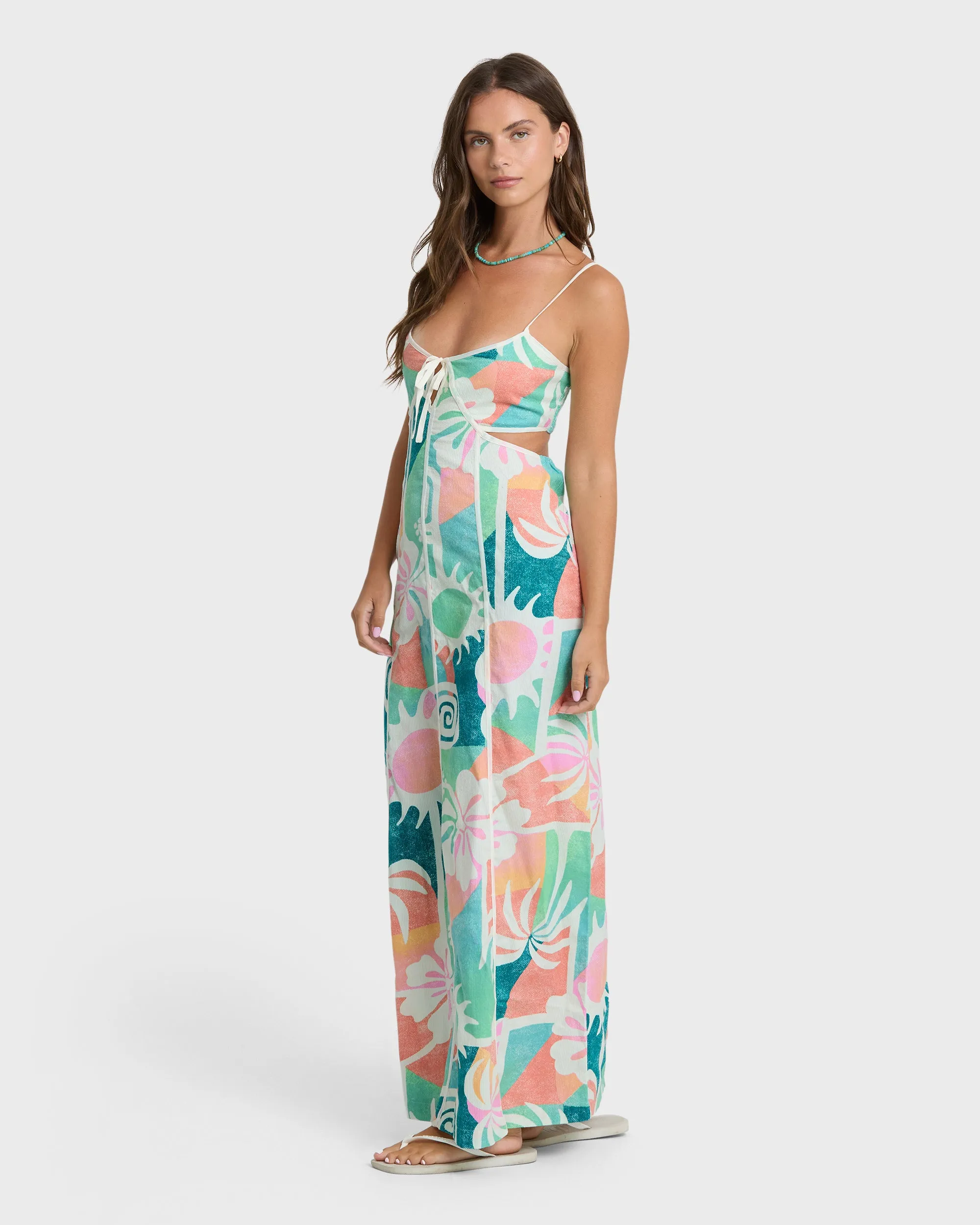 Blue Horizons Maxi Dress - Misty Blue sold by Billabong product image thumbnail 4