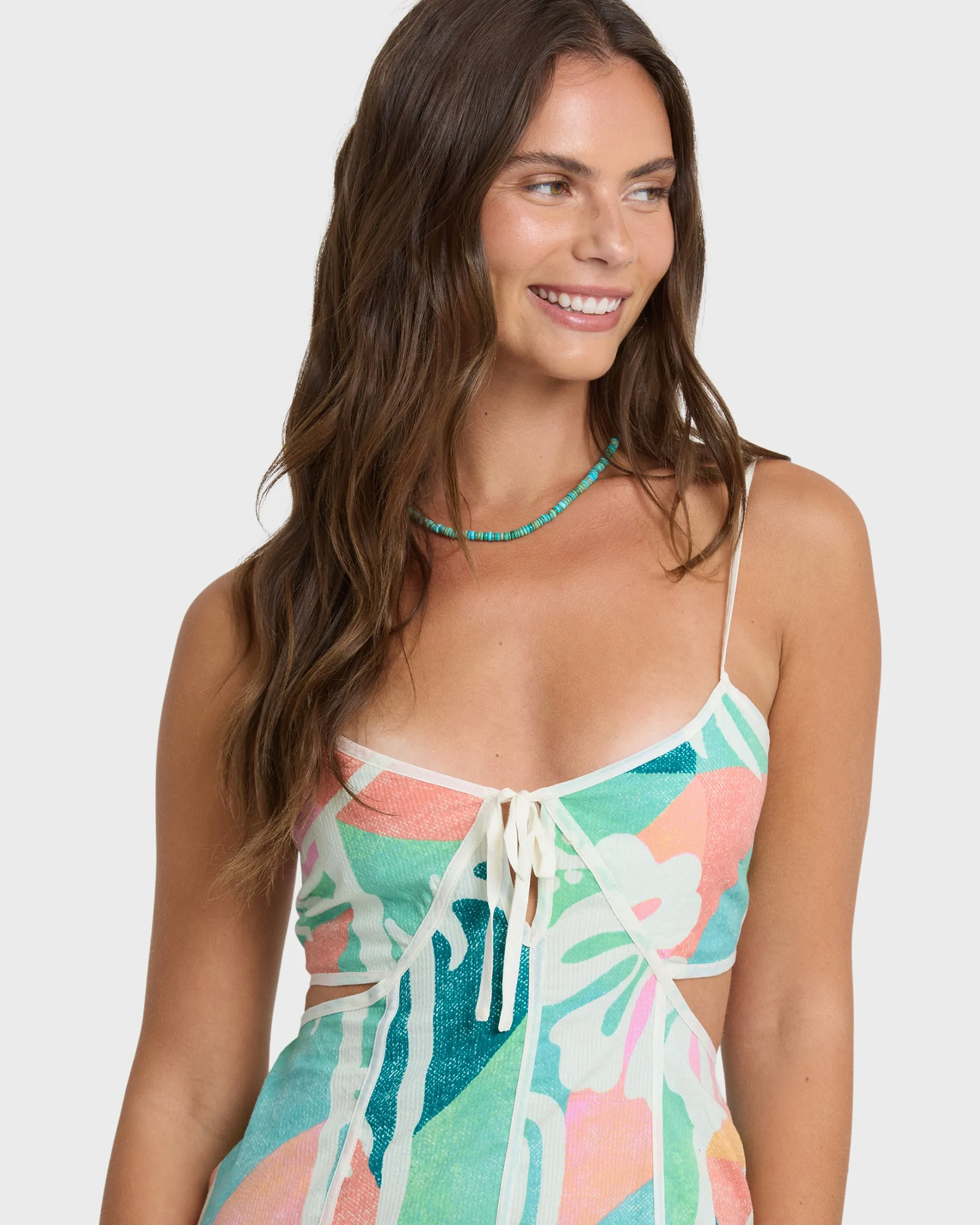 Blue Horizons Maxi Dress - Misty Blue sold by Billabong product image thumbnail 5