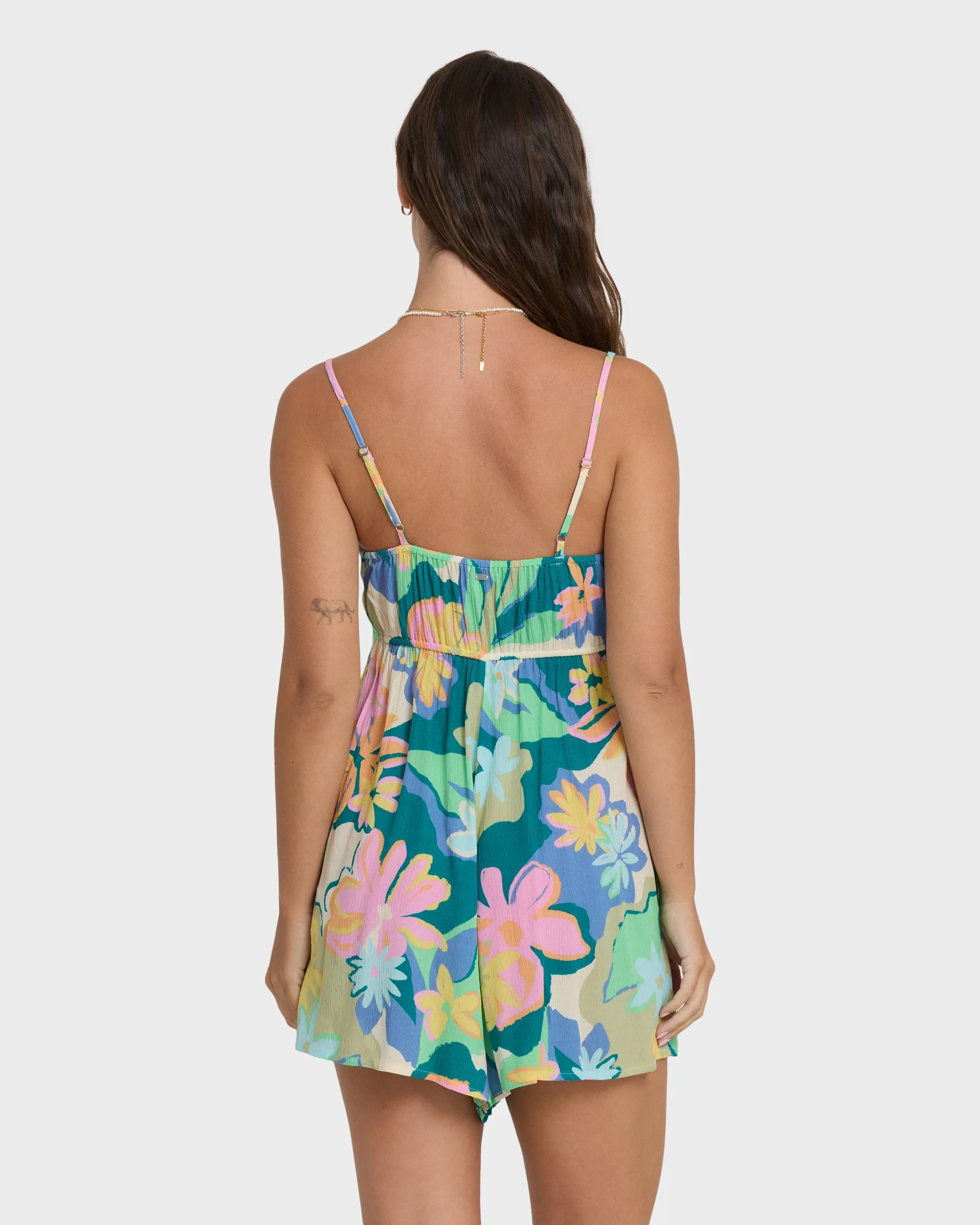 In A Twist Romper - Blue Multi sold by Billabong product image thumbnail 2