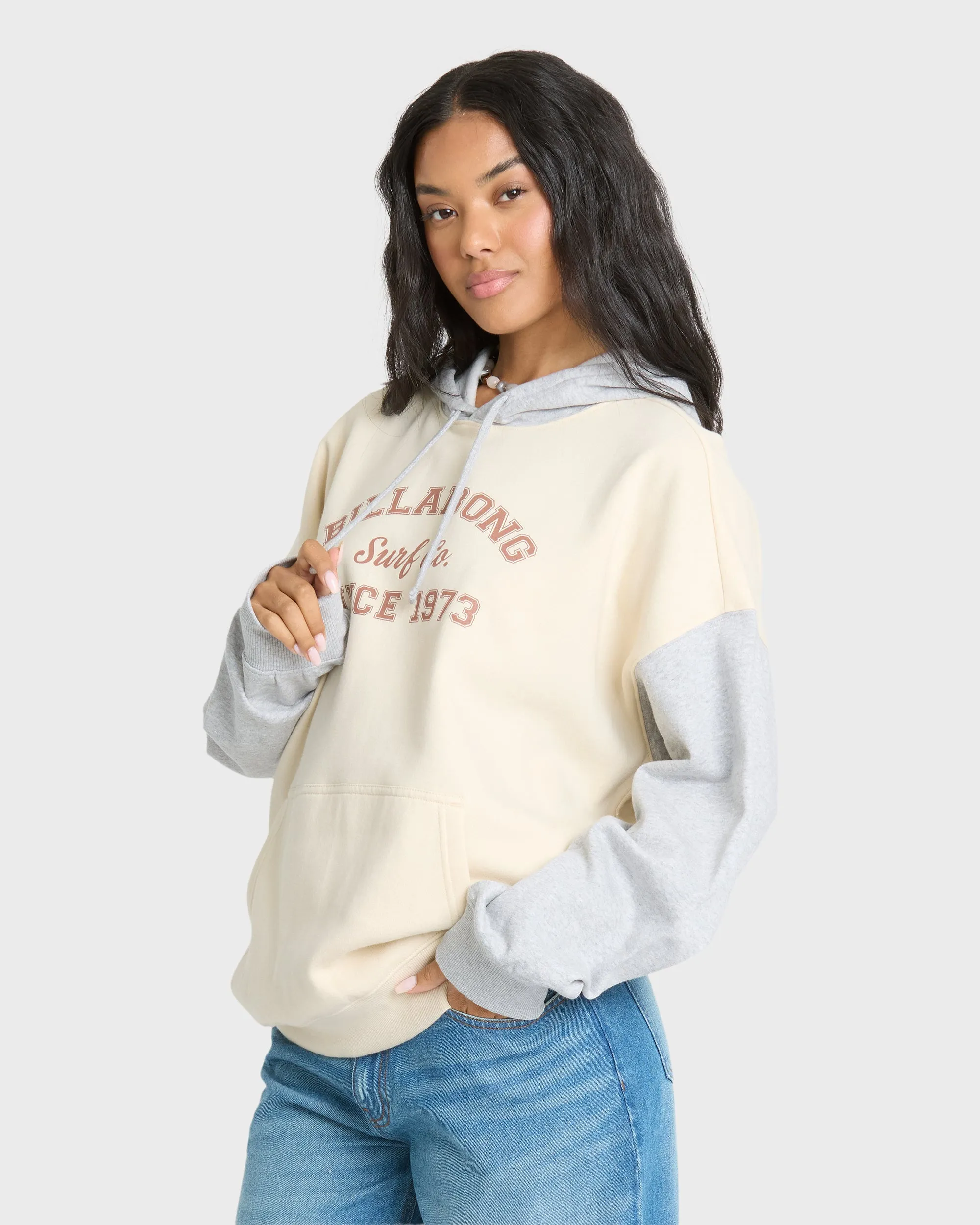Gold Coast Pullover Hoodie - Salt Crystal sold by Billabong product image thumbnail 4