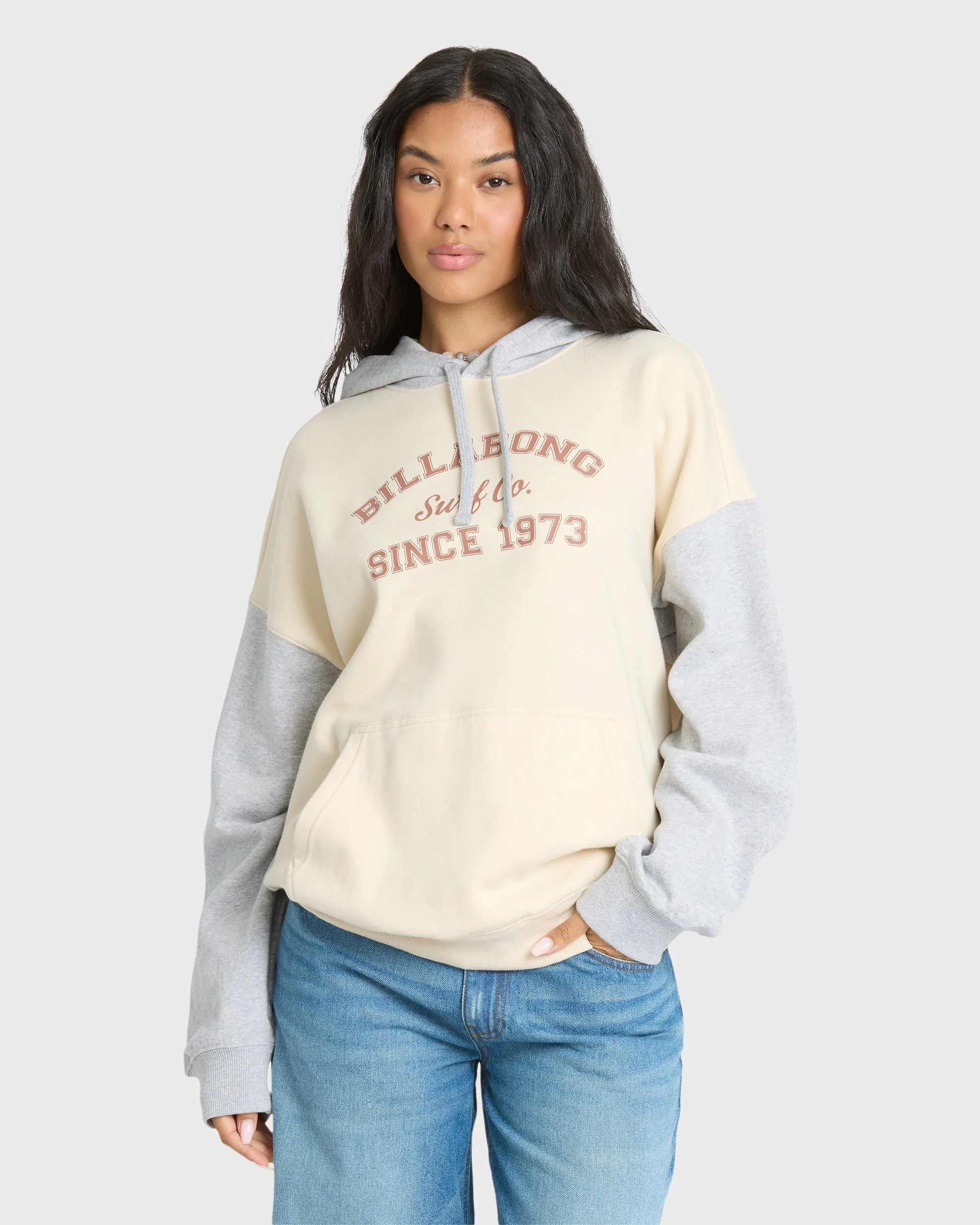 Gold Coast Pullover Hoodie - Salt Crystal sold by Billabong
