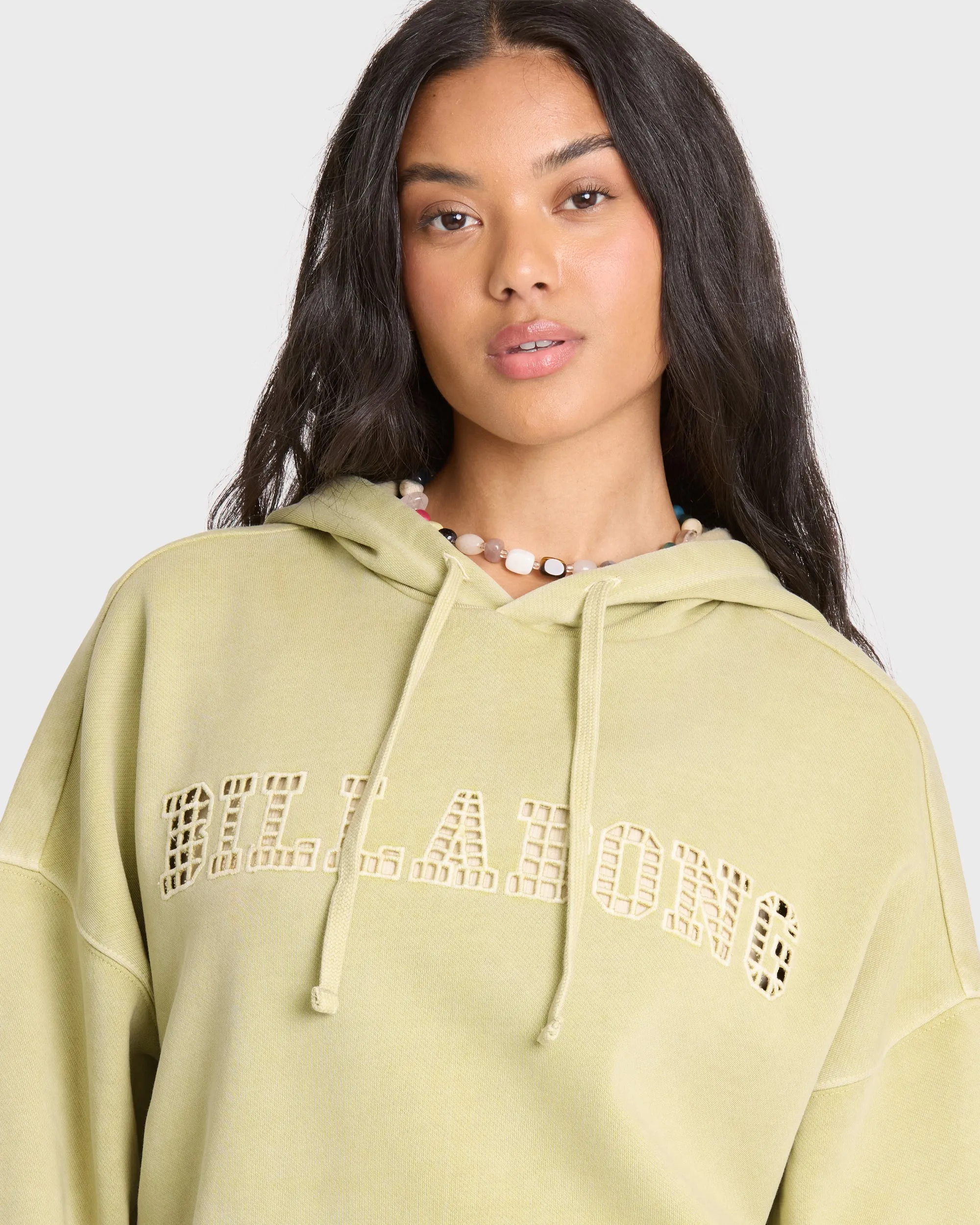 Forever Young Pullover Hoodie - Smoke Green sold by Billabong product image thumbnail 5