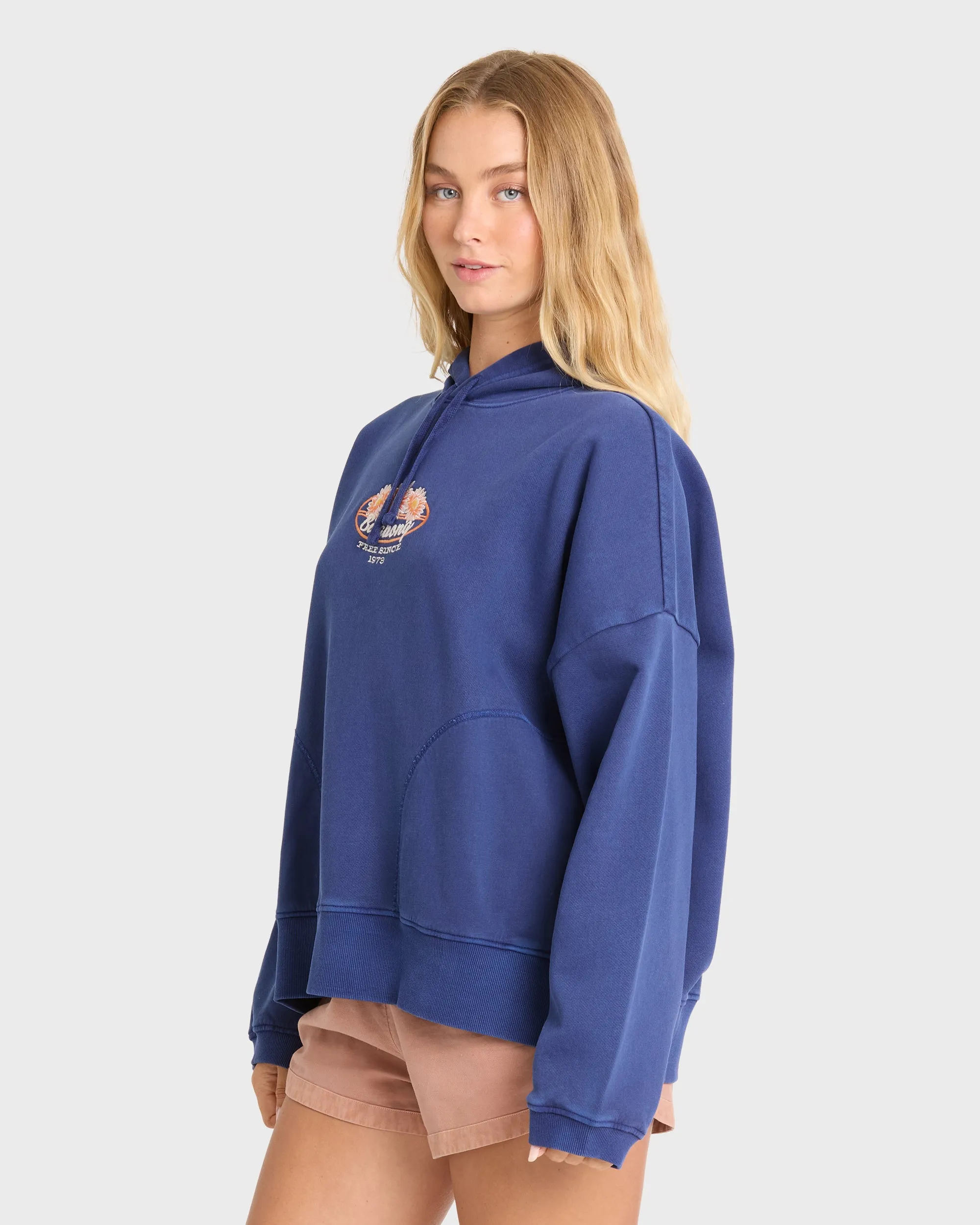 Find Paradise Palm Pullover Hoodie - True Navy sold by Billabong product image thumbnail 4