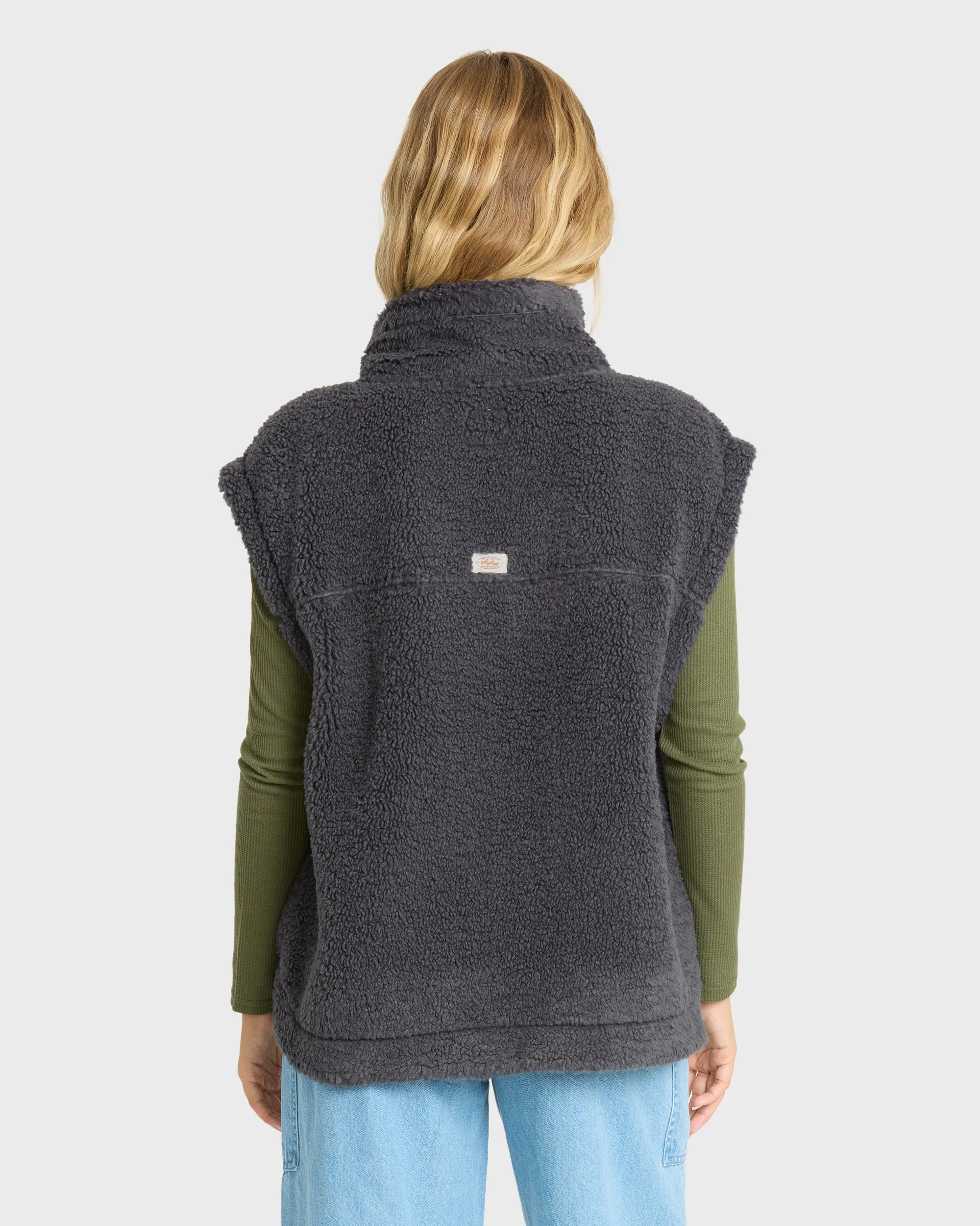 Waver Fleece Vest - Black Sands sold by Billabong product image thumbnail 2