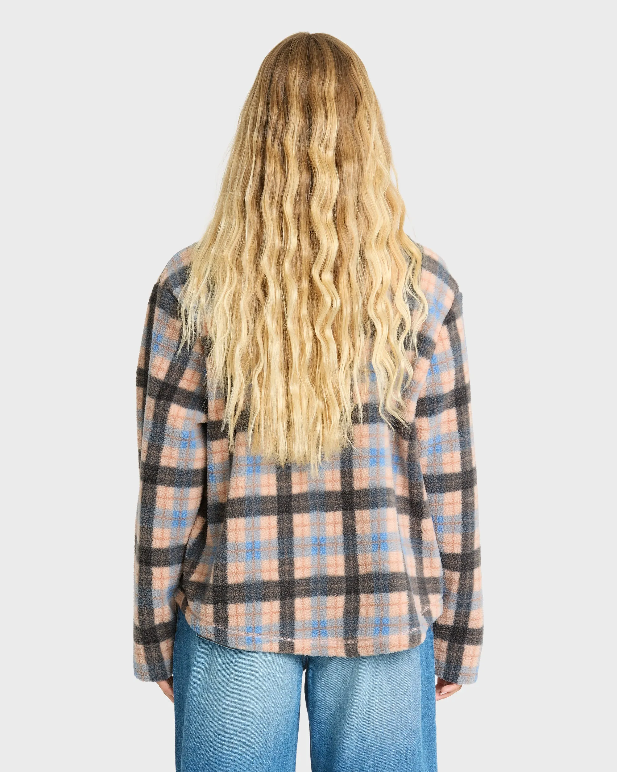 Adventure Division Breezy Fleece Shacket - Blue Bell sold by Billabong product image thumbnail 2