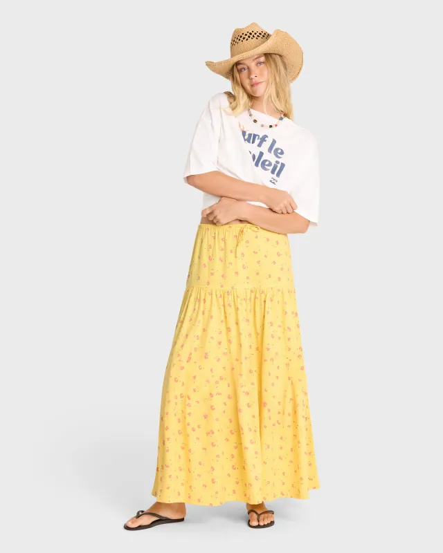 Sun Catcher Maxi Skirt - Sundress made by Billabong