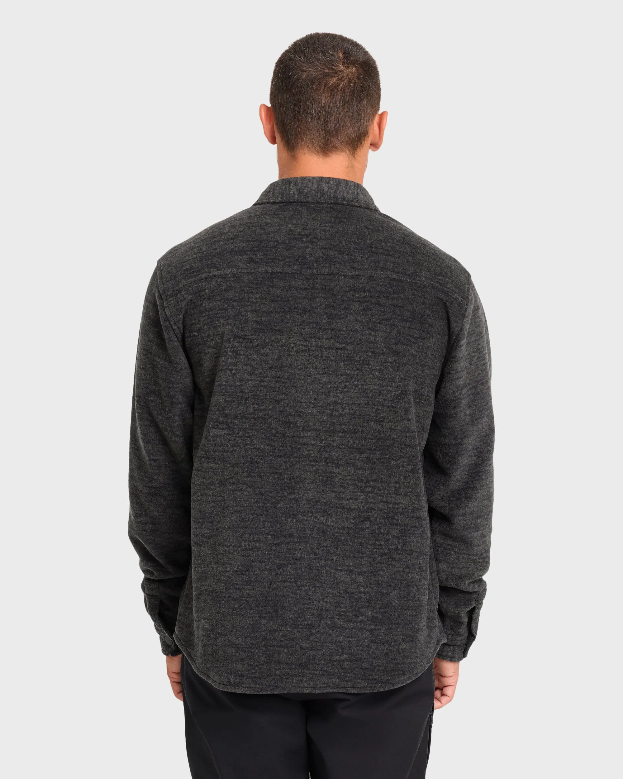 Furnace Long Sleeve Flannel Shirt - Black sold by Billabong product image thumbnail 2