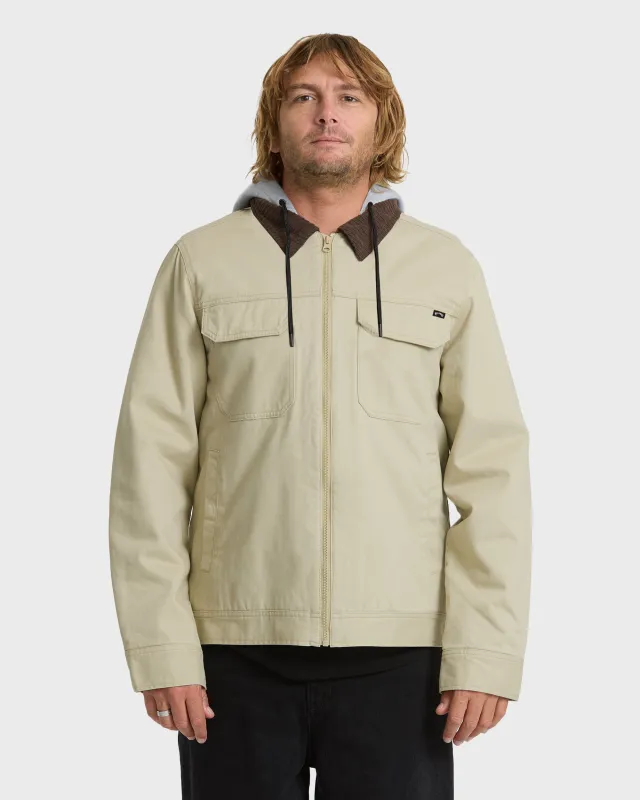 Mesa Jacket - Sand Khaki made by Billabong