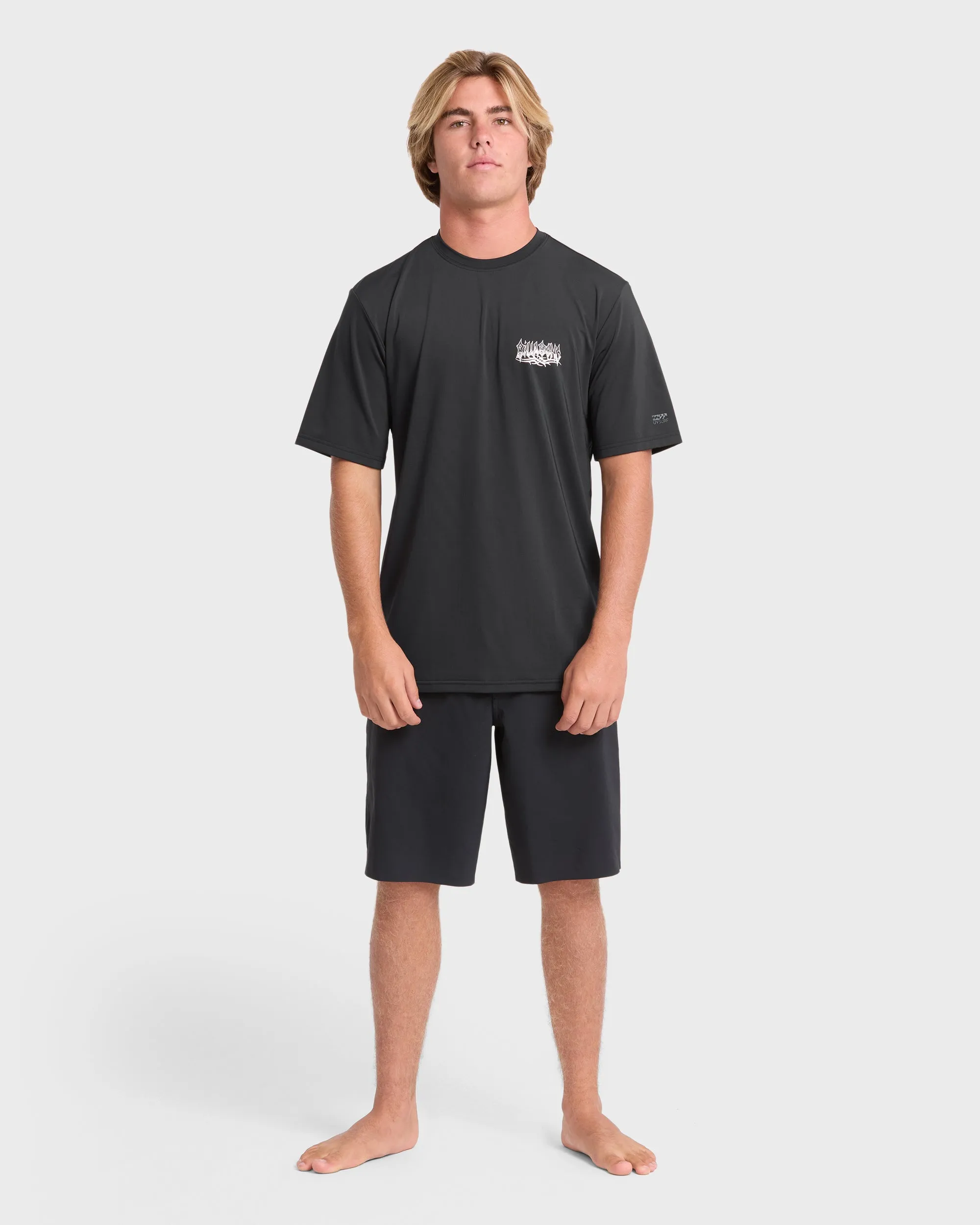 Rift UPF 50 Short Sleeve Surf Tee - Black sold by Billabong product image thumbnail 3