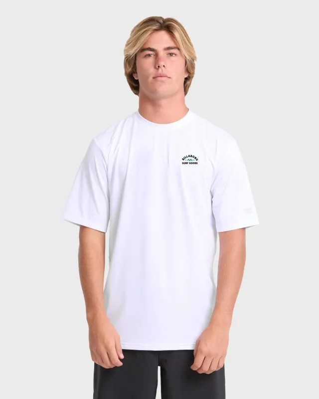 Rift UPF 50 Short Sleeve Surf Tee - White made by Billabong