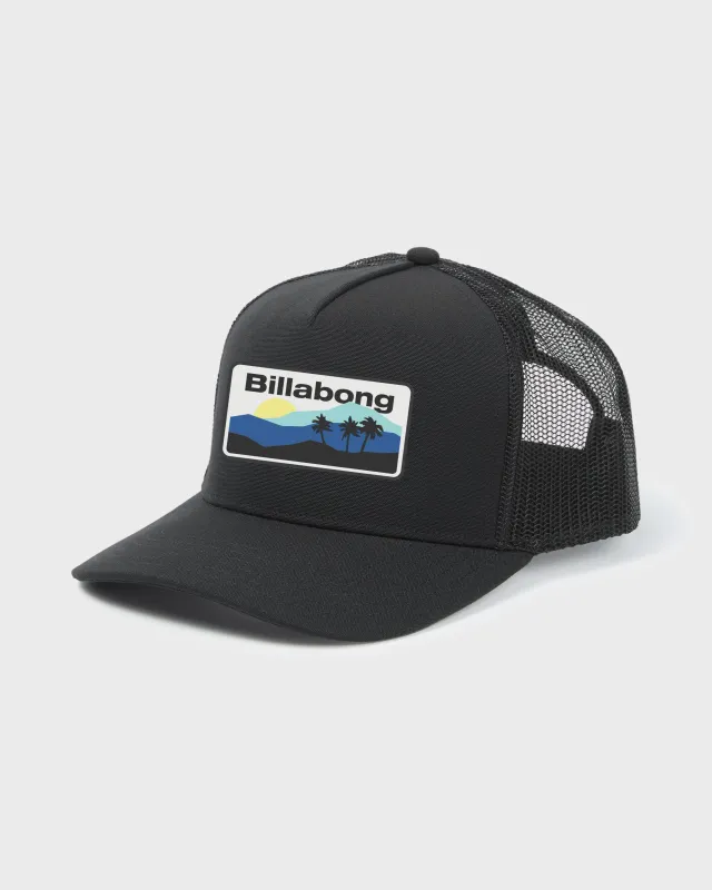 A/Div Feat Trucker Hat - Black made by Billabong