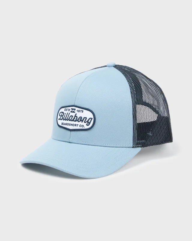 Pledged Trucker Hat - China Blue made by Billabong