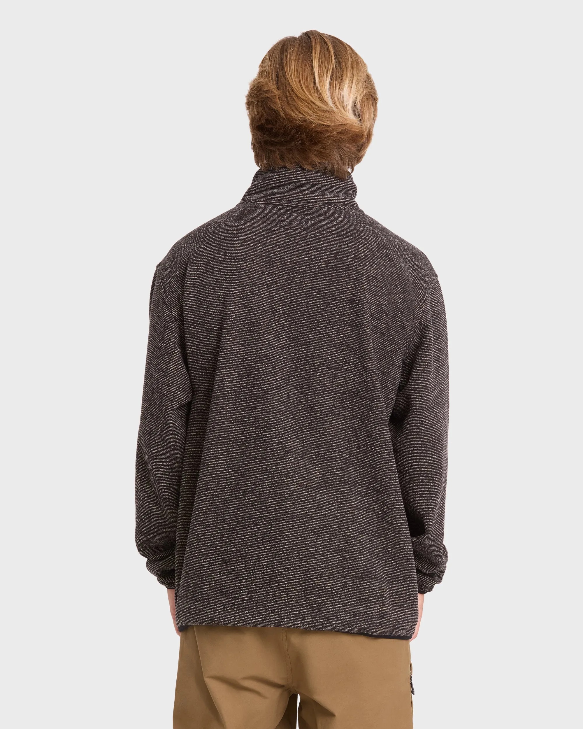 Frontier Mockneck Quarter-Zip Fleece - Black sold by Billabong product image thumbnail 2