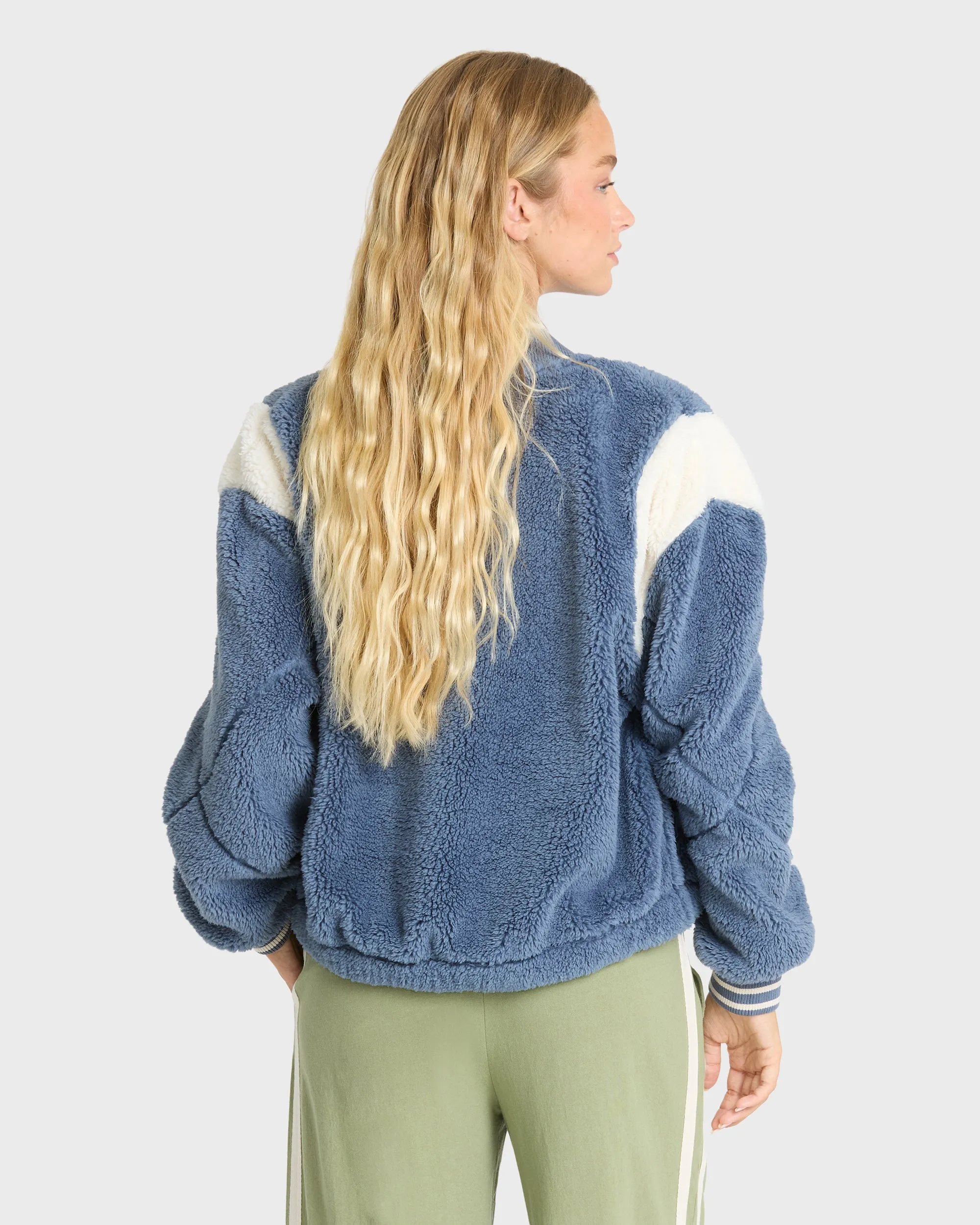 Adventure Division Batter Full Zip Fleece Jacket - Blue Smoke sold by Billabong product image thumbnail 2