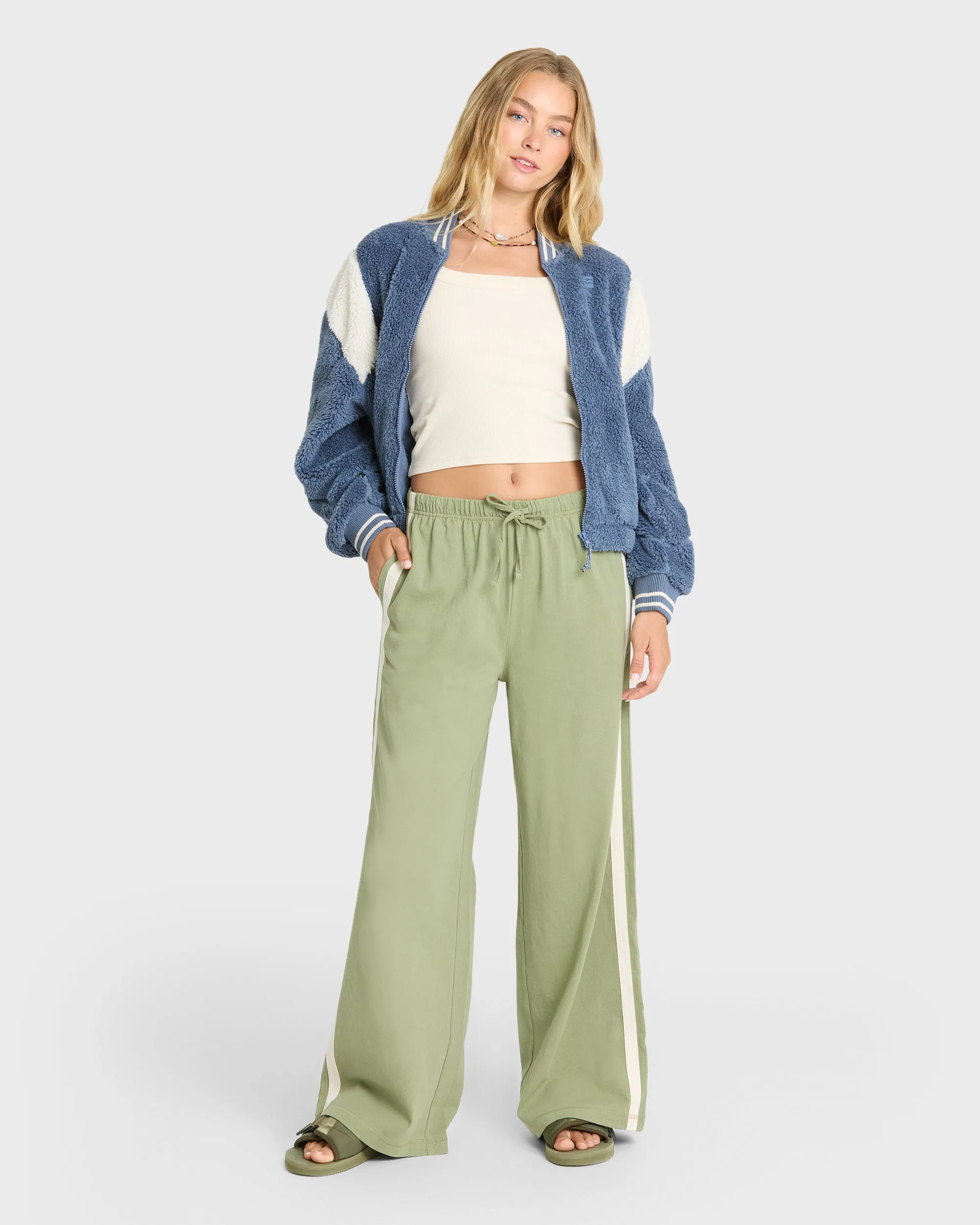 Adventure Division Batter Full Zip Fleece Jacket - Blue Smoke sold by Billabong product image thumbnail 3