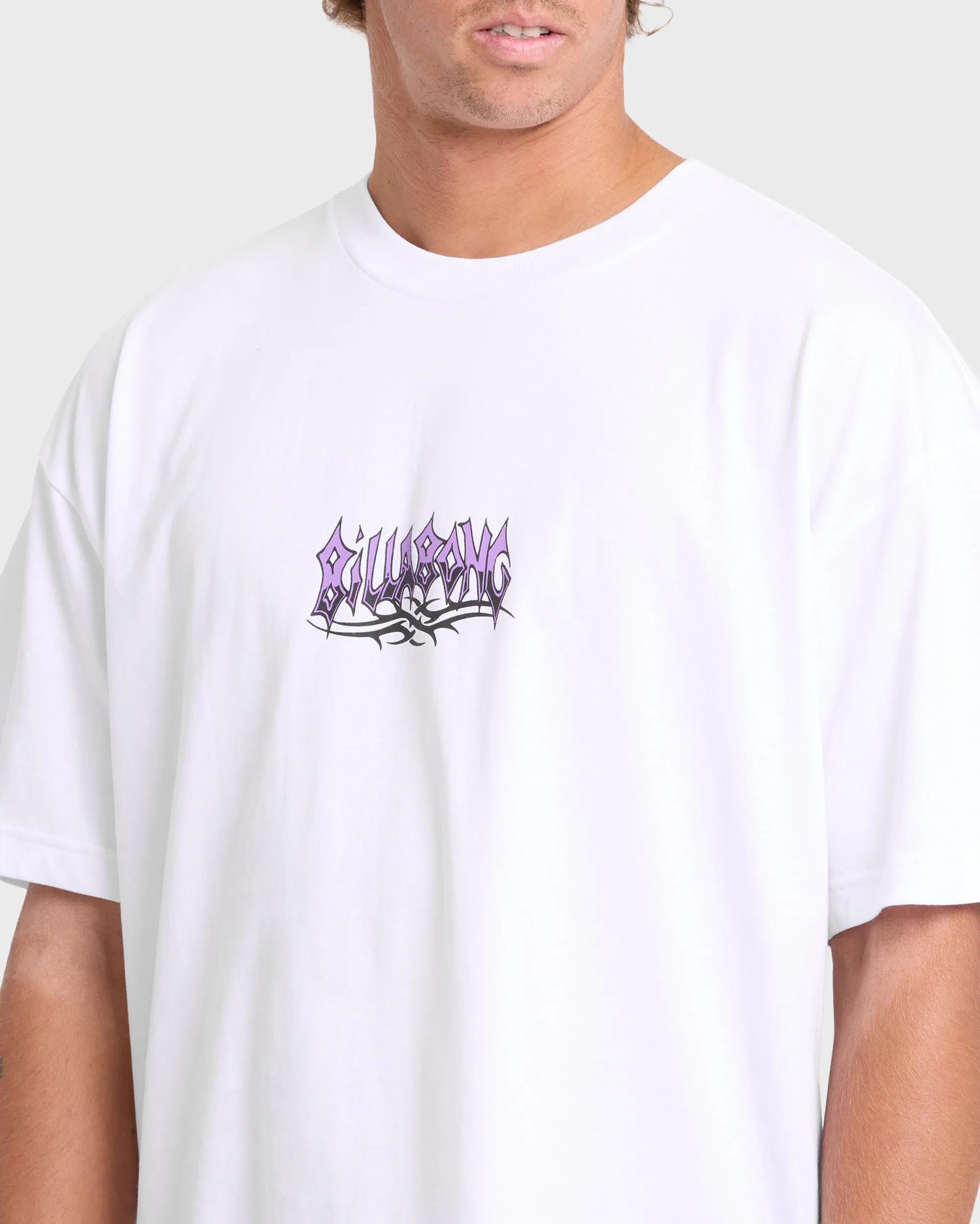Barb OG Short Sleeve Knit T-Shirt - White sold by Billabong product image thumbnail 5
