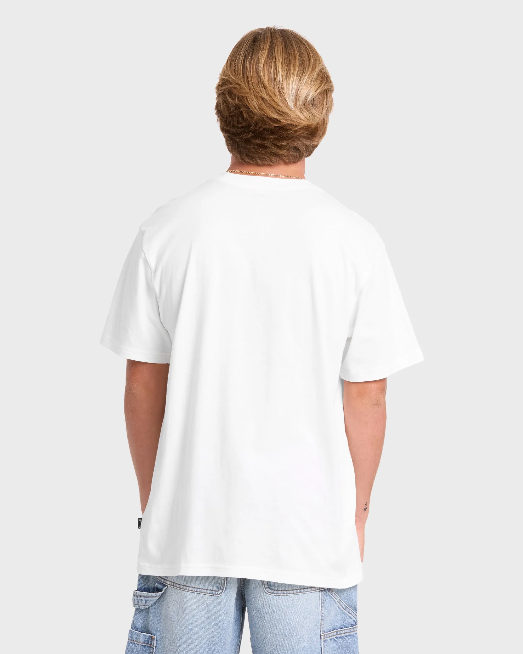 Lucid Premium Short Sleeve Cotton Graphic T-Shirt - Off White sold by Billabong product image thumbnail 2