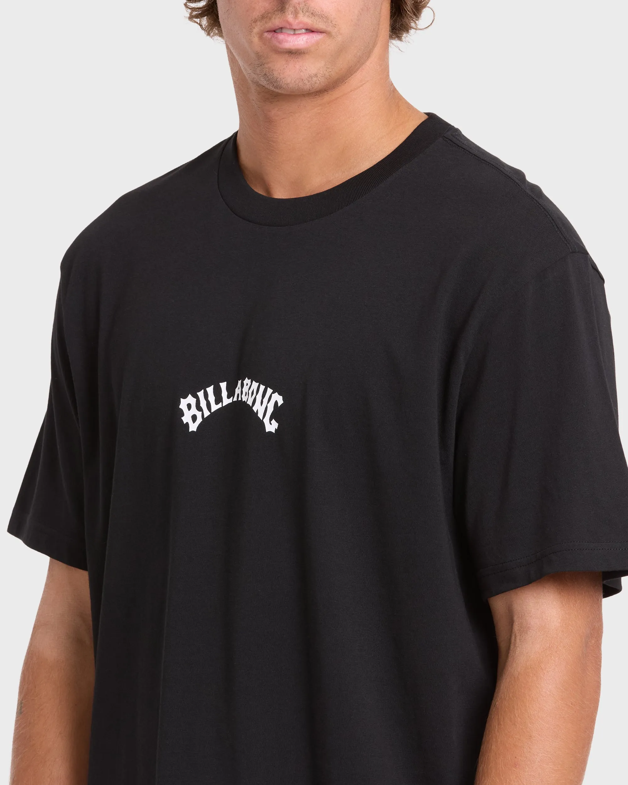 Mainstay Premium Short Sleeve Cotton T-Shirt - Black sold by Billabong product image thumbnail 5