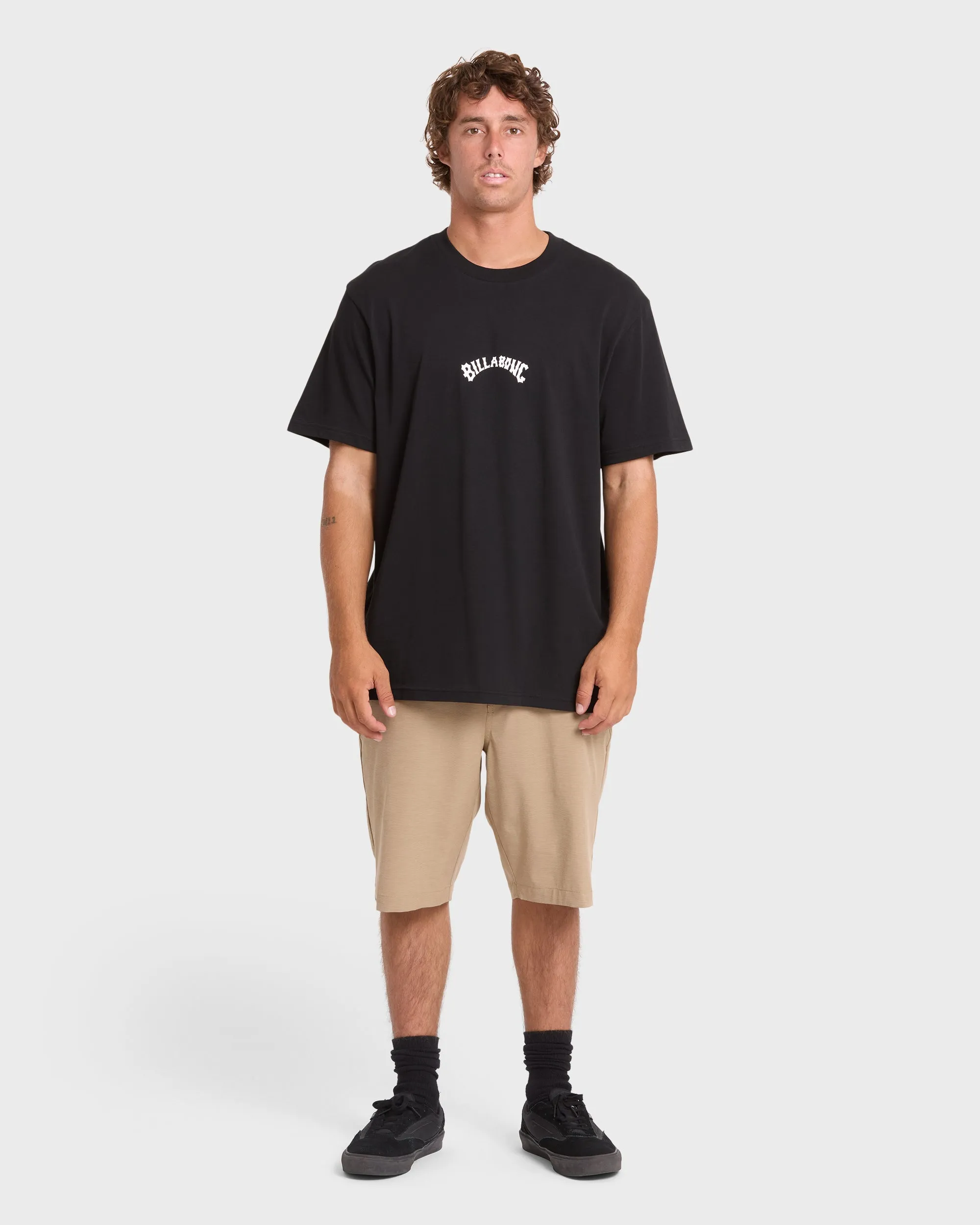 Mainstay Premium Short Sleeve Cotton T-Shirt - Black sold by Billabong product image thumbnail 3