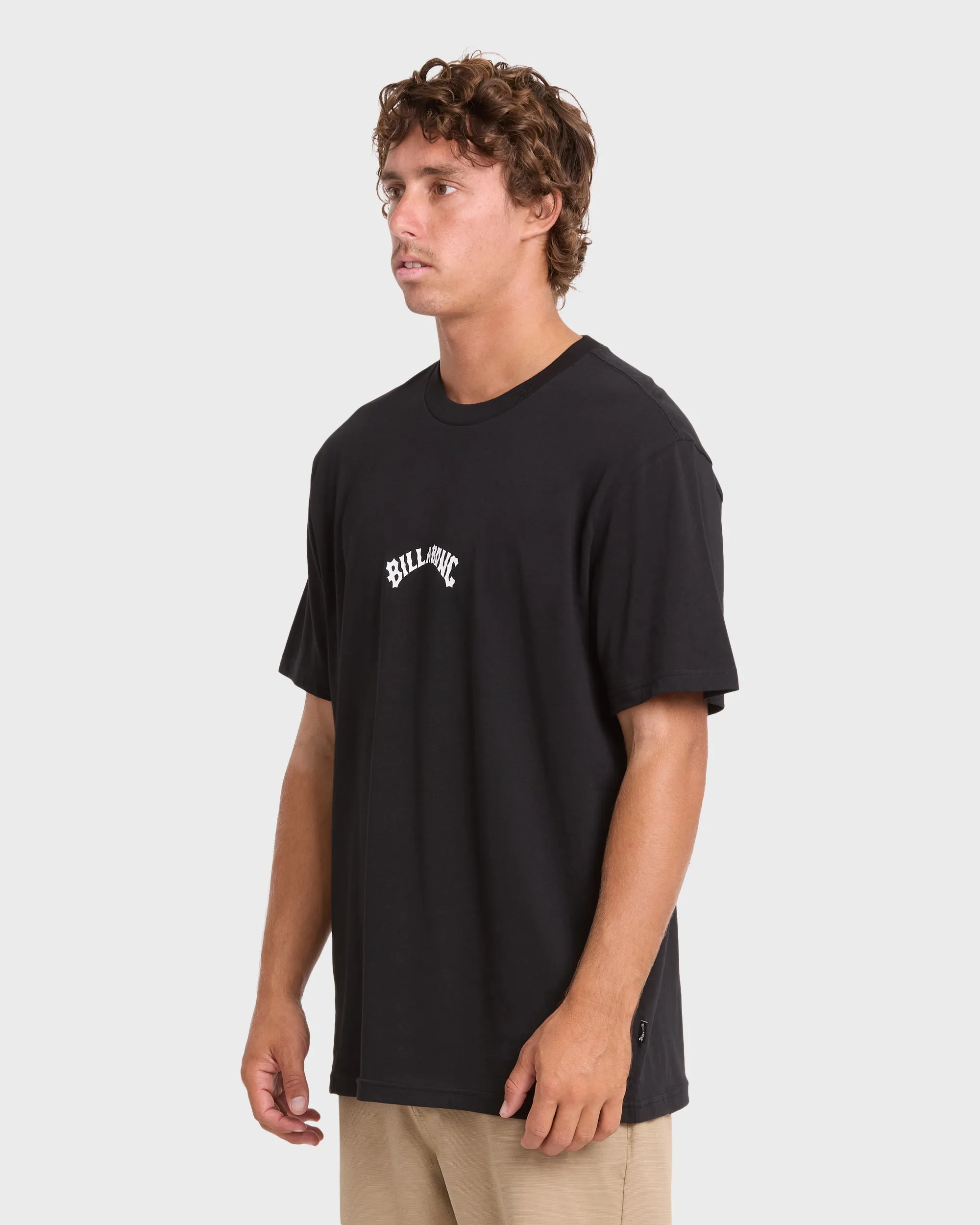 Mainstay Premium Short Sleeve Cotton T-Shirt - Black sold by Billabong product image thumbnail 4