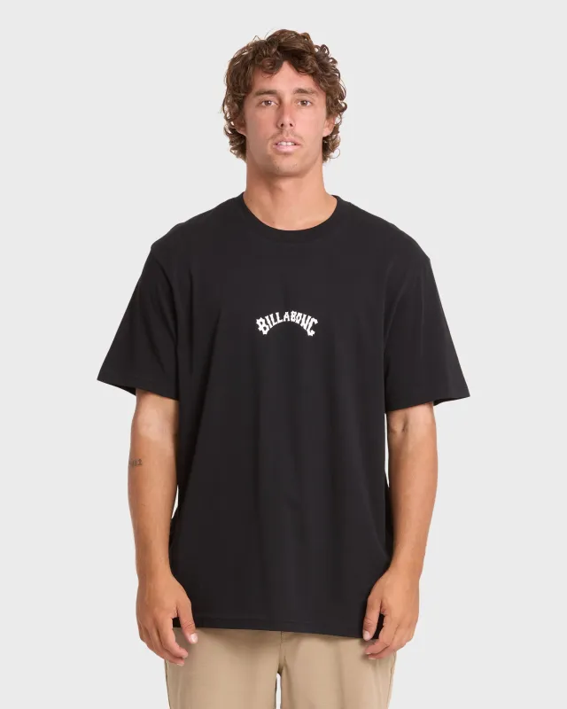 Mainstay Premium Short Sleeve Cotton T-Shirt - Black made by Billabong