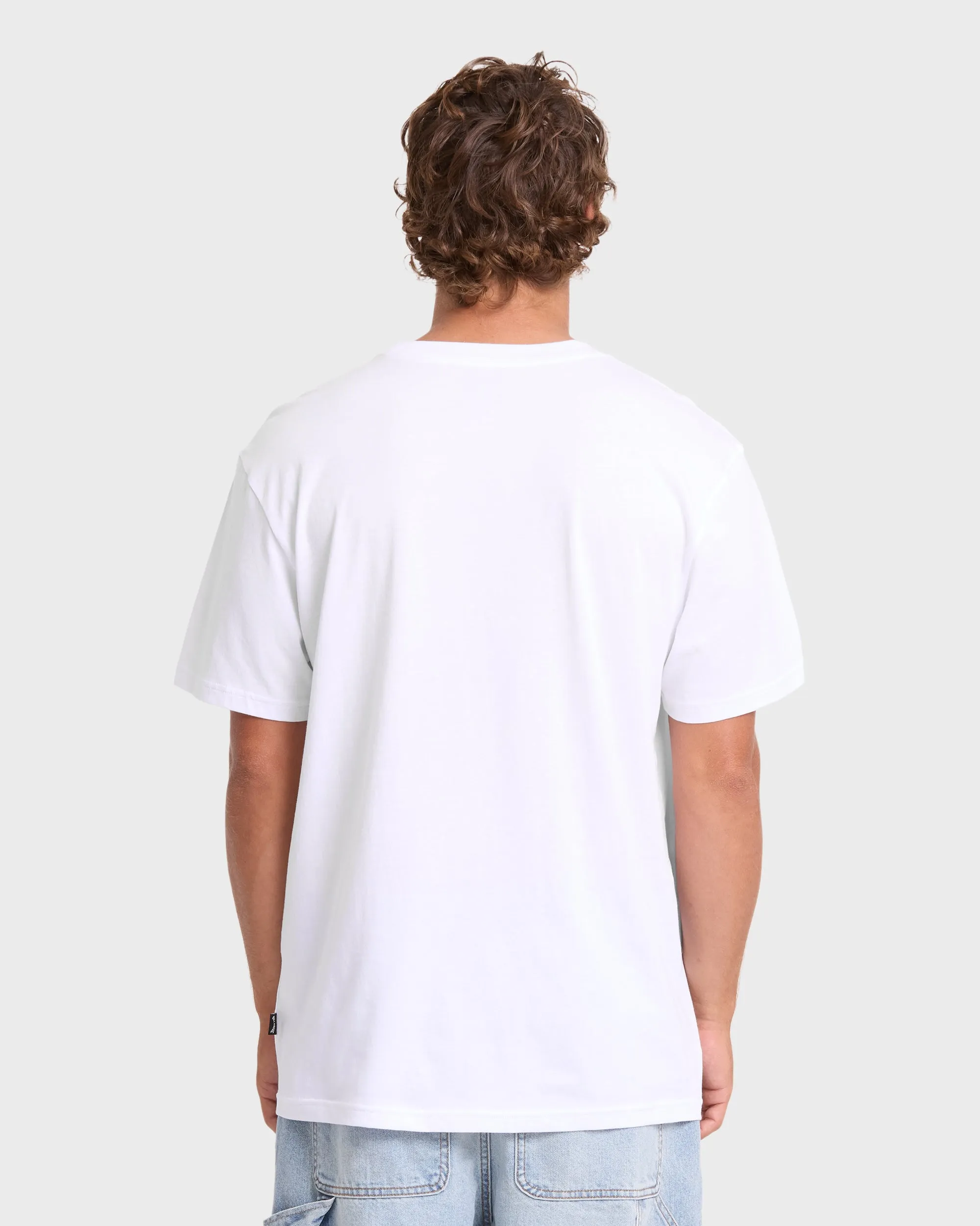 Mainstay Premium Short Sleeve Cotton T-Shirt - White sold by Billabong product image thumbnail 2