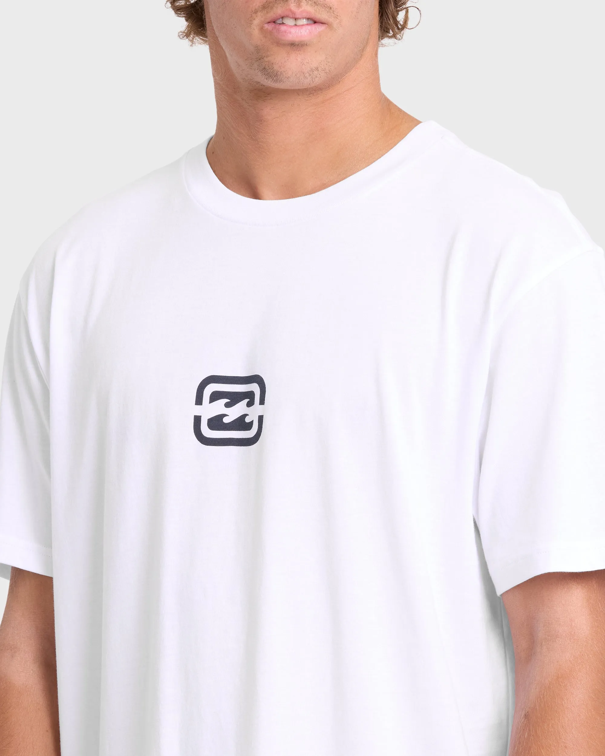 Mainstay Premium Short Sleeve Cotton T-Shirt - White sold by Billabong product image thumbnail 5