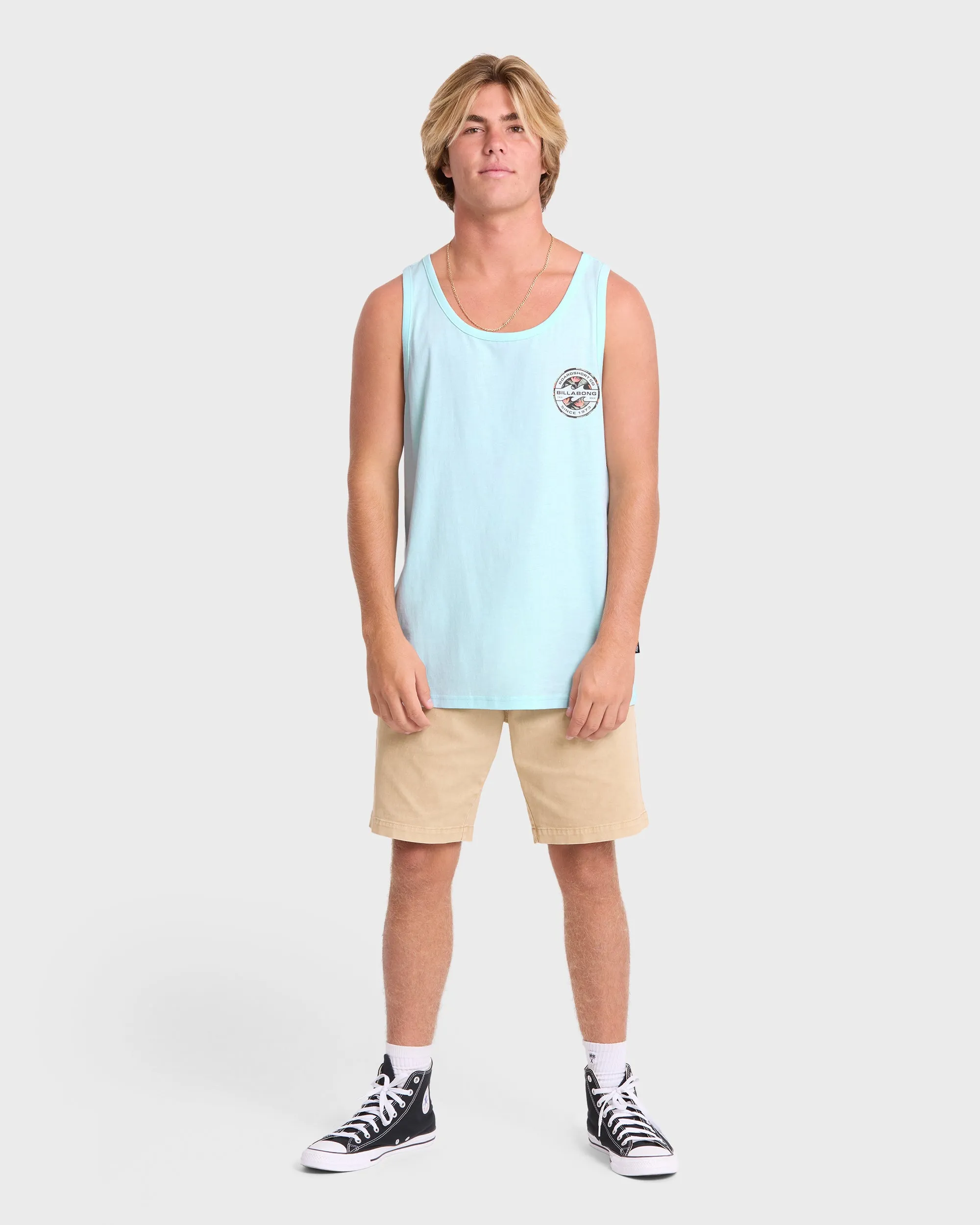 Hollow Premium Tank Top - Coastal Blue sold by Billabong product image thumbnail 3