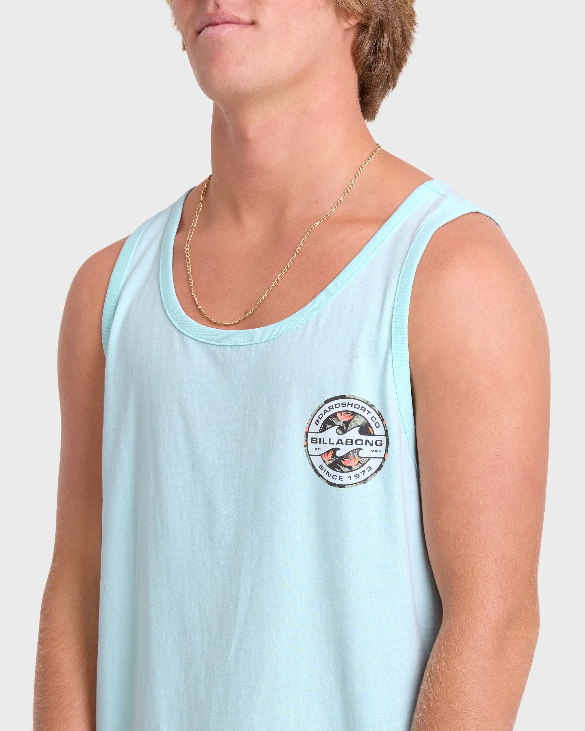 Hollow Premium Tank Top - Coastal Blue sold by Billabong product image thumbnail 5