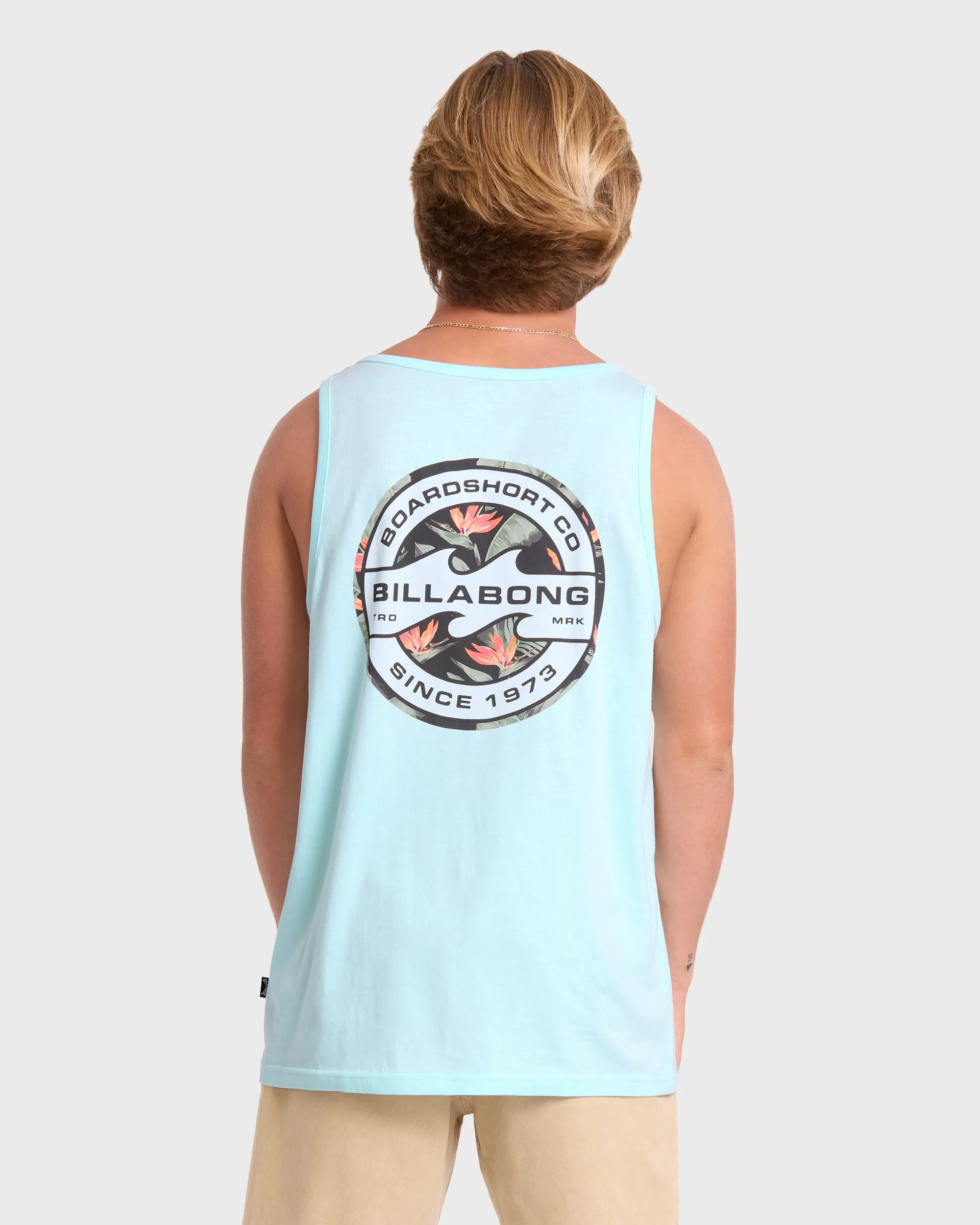 Hollow Premium Tank Top - Coastal Blue sold by Billabong